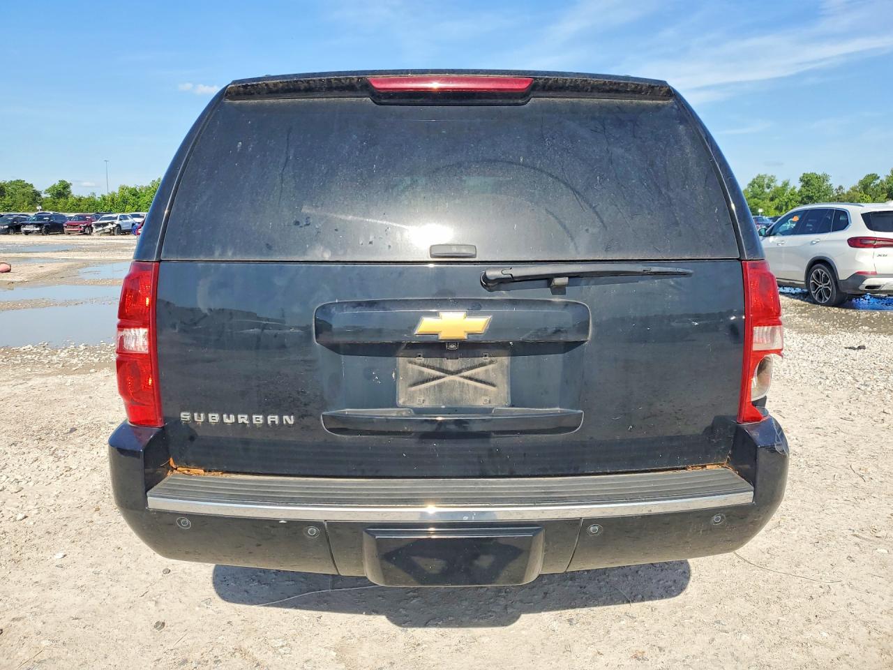 2014 Chevrolet Suburban C1500 Ltz Black vin: 1GNSCKE08ER149089