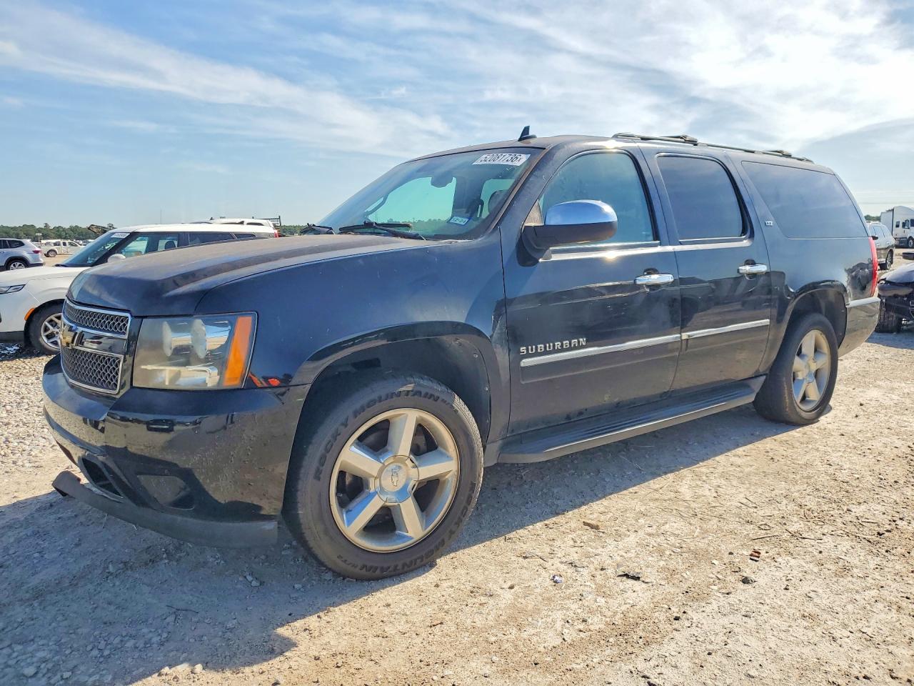 2014 Chevrolet Suburban C1500 Ltz Black vin: 1GNSCKE08ER149089