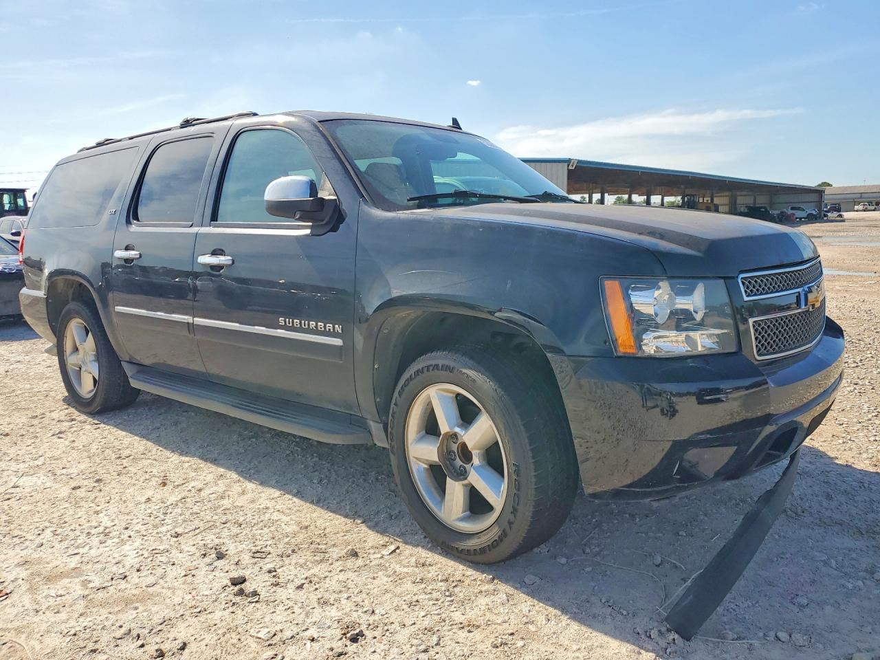 2014 Chevrolet Suburban C1500 Ltz Black vin: 1GNSCKE08ER149089