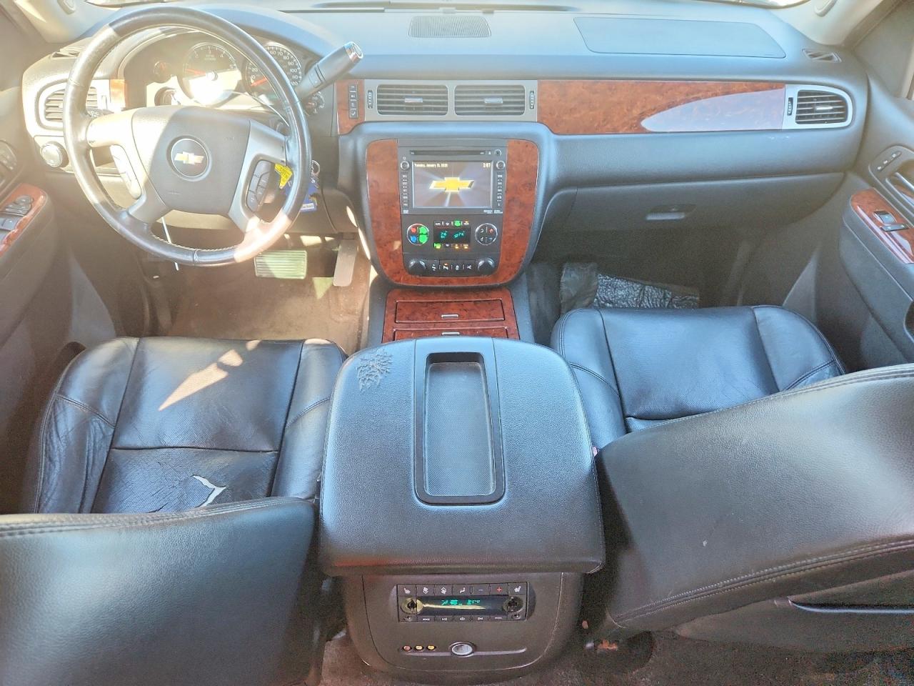 2013 Chevrolet Suburban C1500 Ltz Black vin: 1GNSCKE0XDR227547