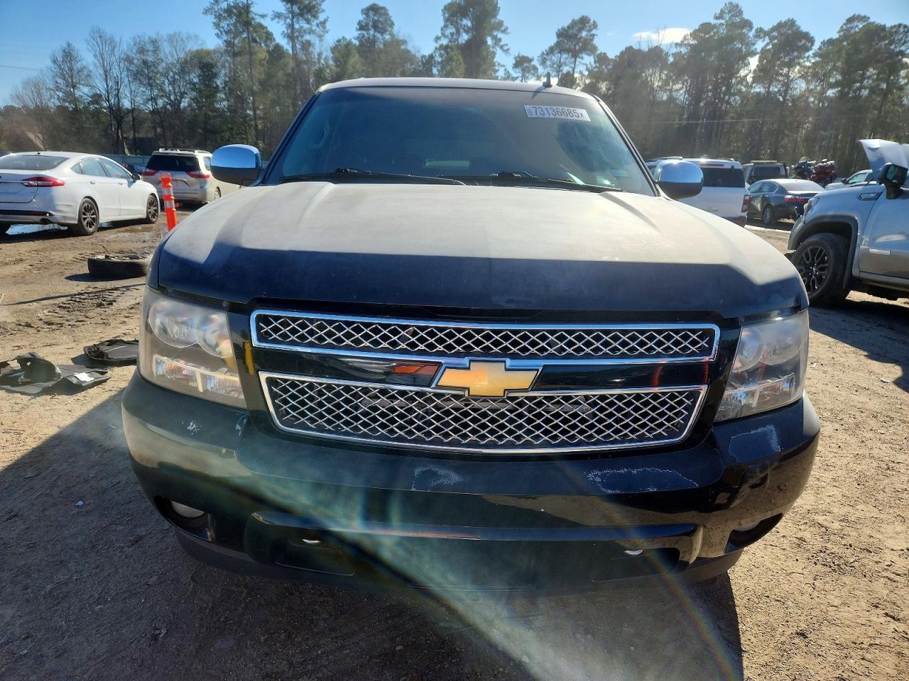 2013 Chevrolet Suburban C1500 Ltz Black vin: 1GNSCKE0XDR227547