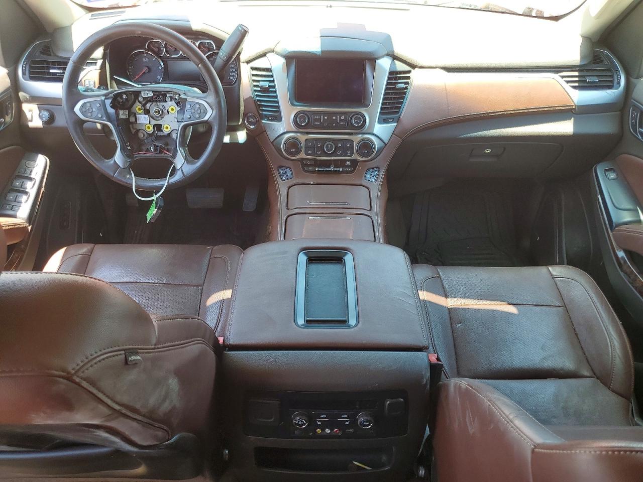 2015 Chevrolet Suburban C1500 Ltz Red vin: 1GNSCKKC0FR210693