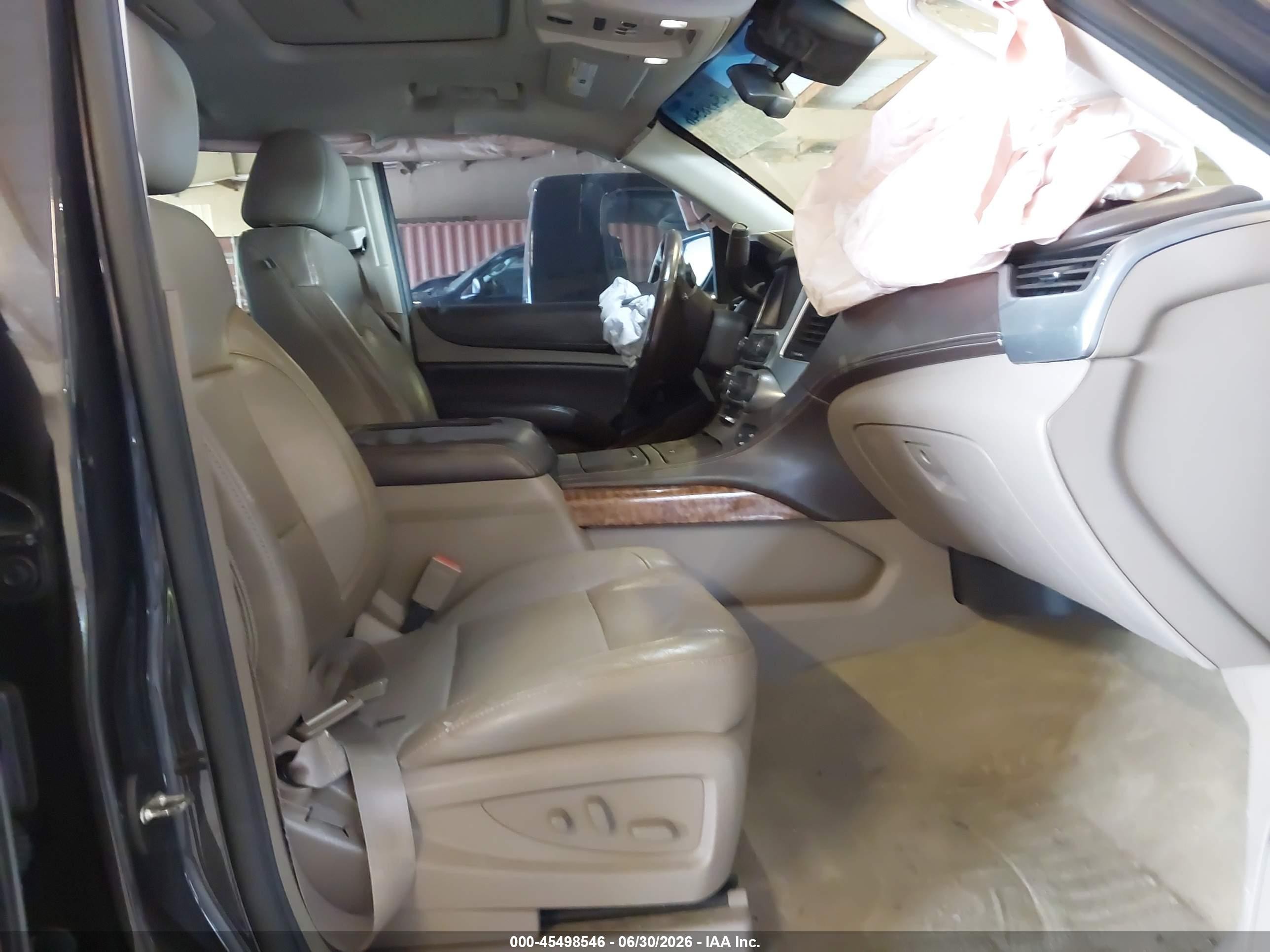 2015 Chevrolet Suburban Ltz Gray vin: 1GNSCKKC0FR715472