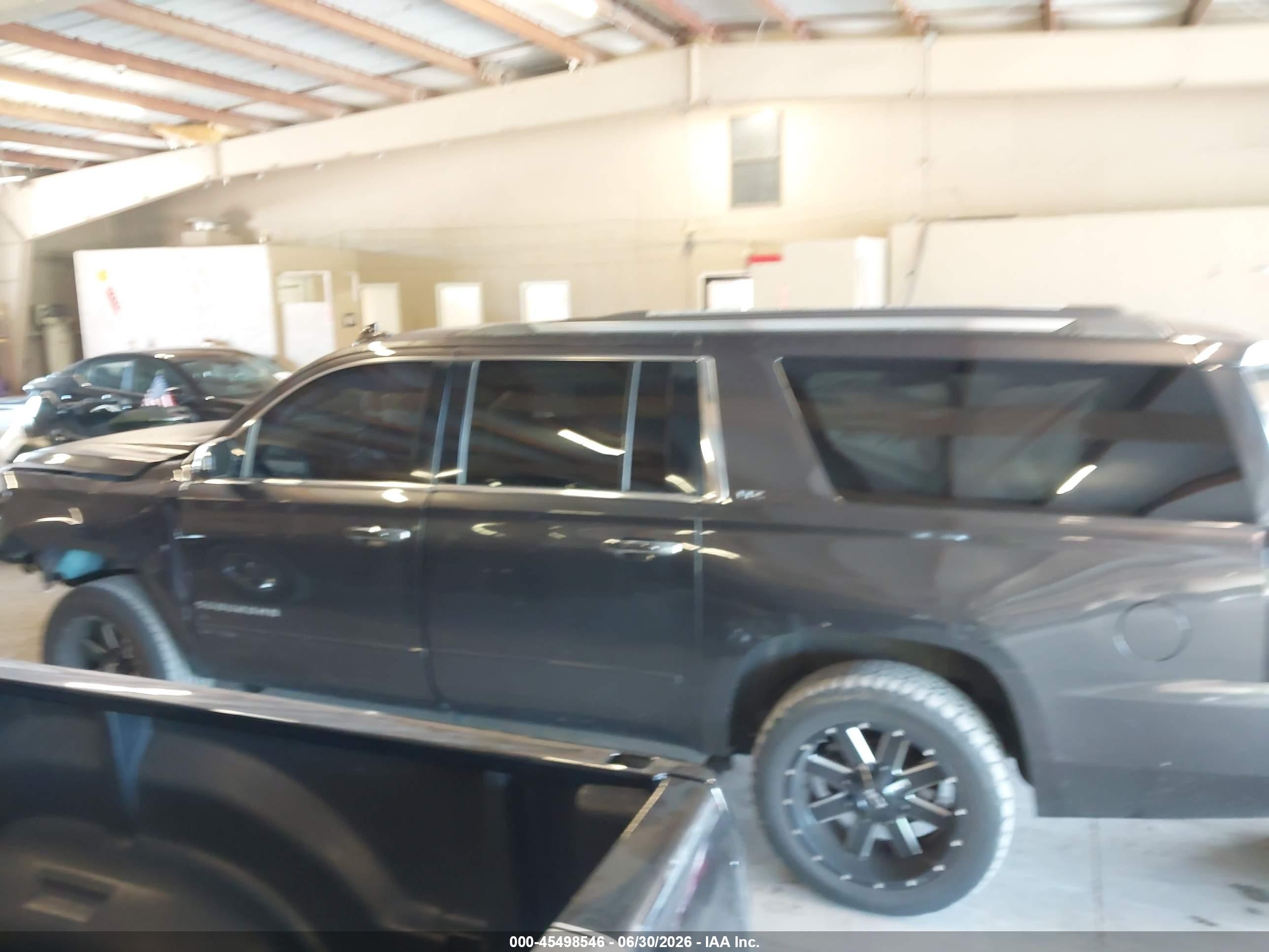 2015 Chevrolet Suburban Ltz Gray vin: 1GNSCKKC0FR715472