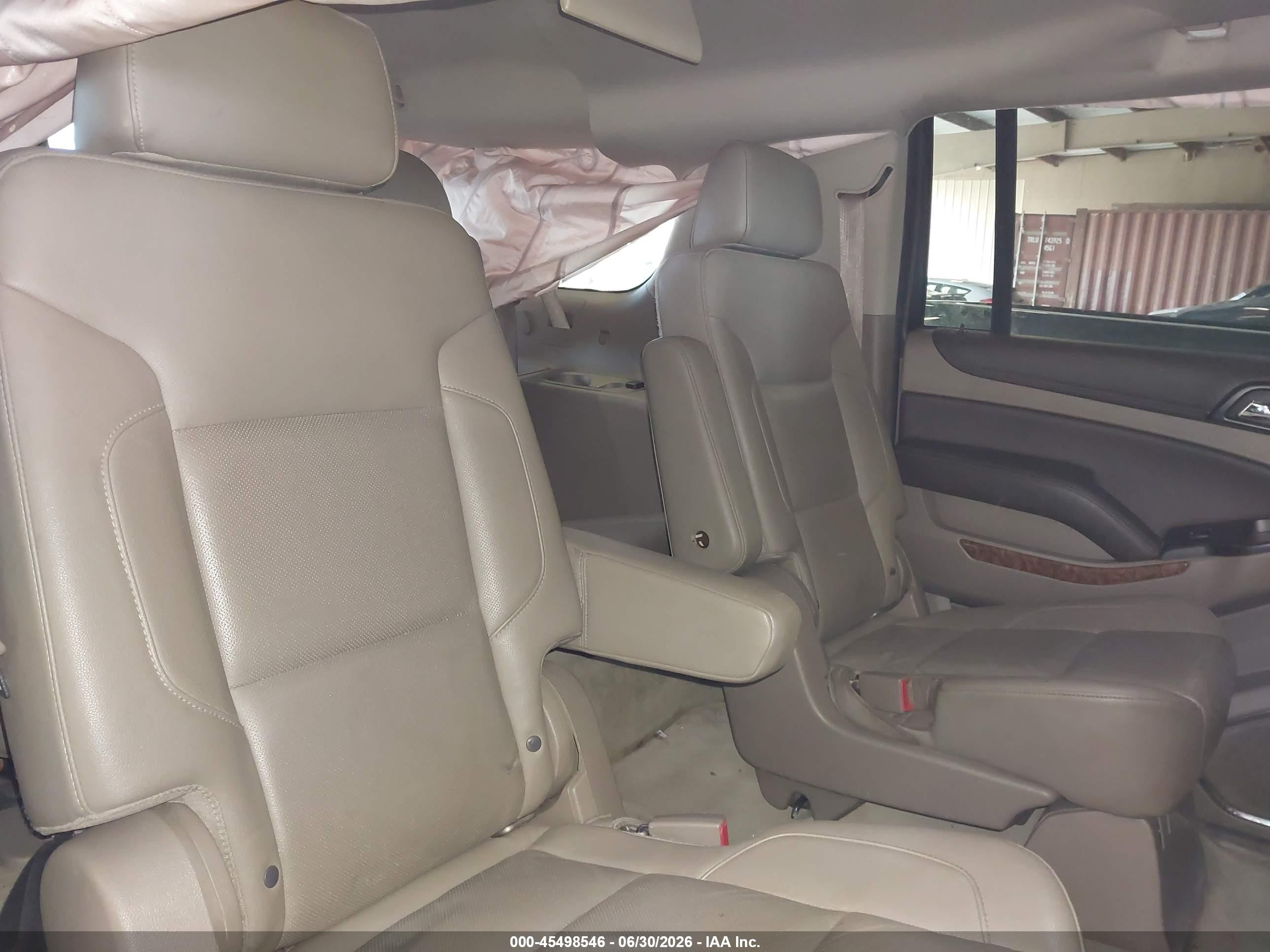 2015 Chevrolet Suburban Ltz Gray vin: 1GNSCKKC0FR715472
