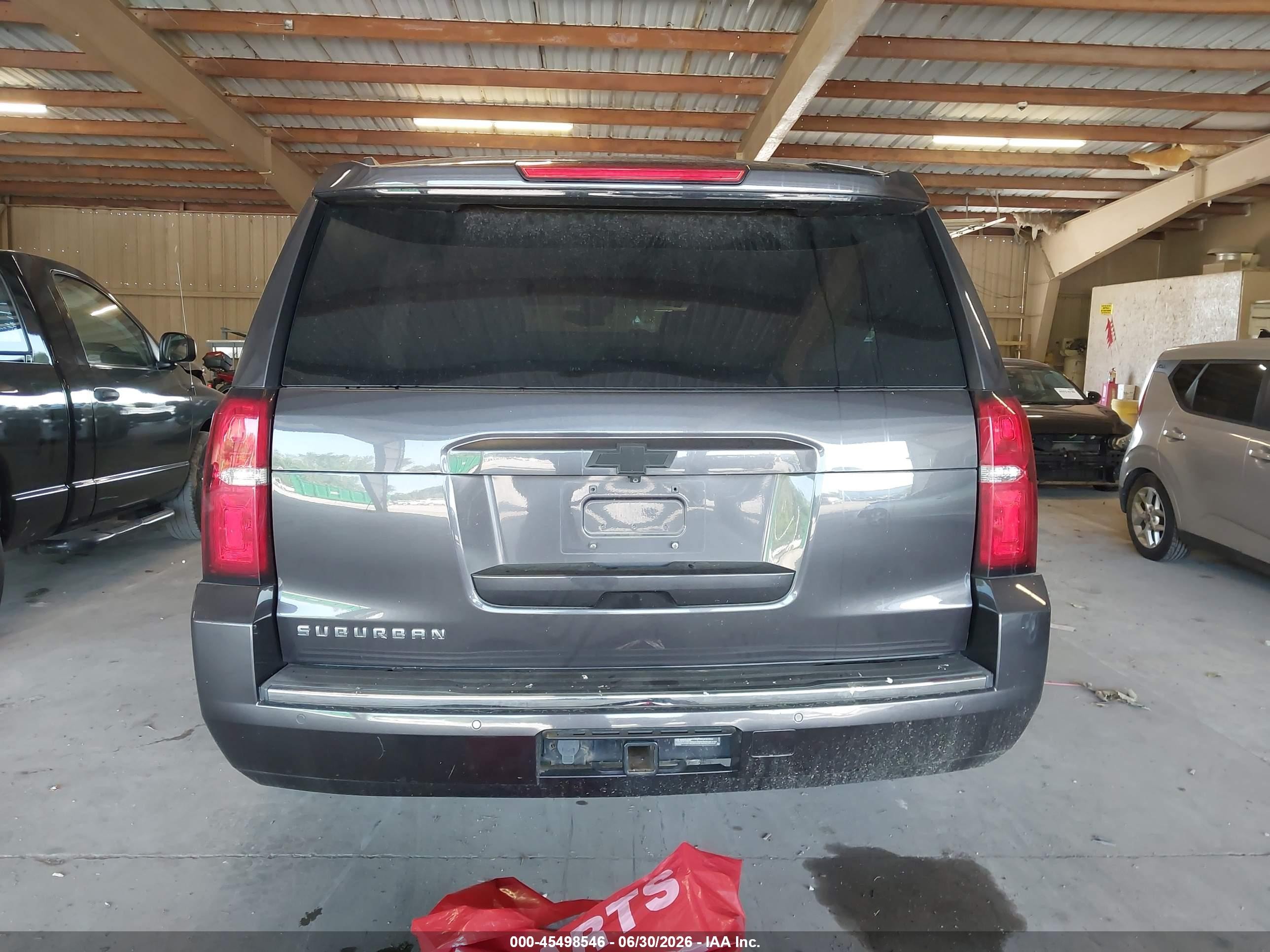 2015 Chevrolet Suburban Ltz Gray vin: 1GNSCKKC0FR715472