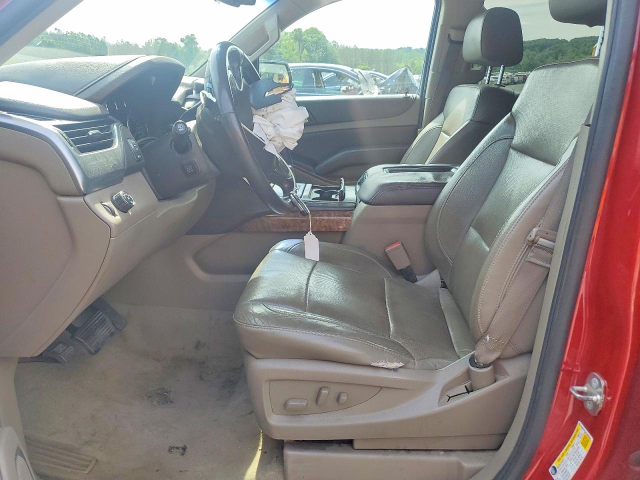 2015 Chevrolet Suburban C1500 Ltz Burgundy vin: 1GNSCKKC4FR606268