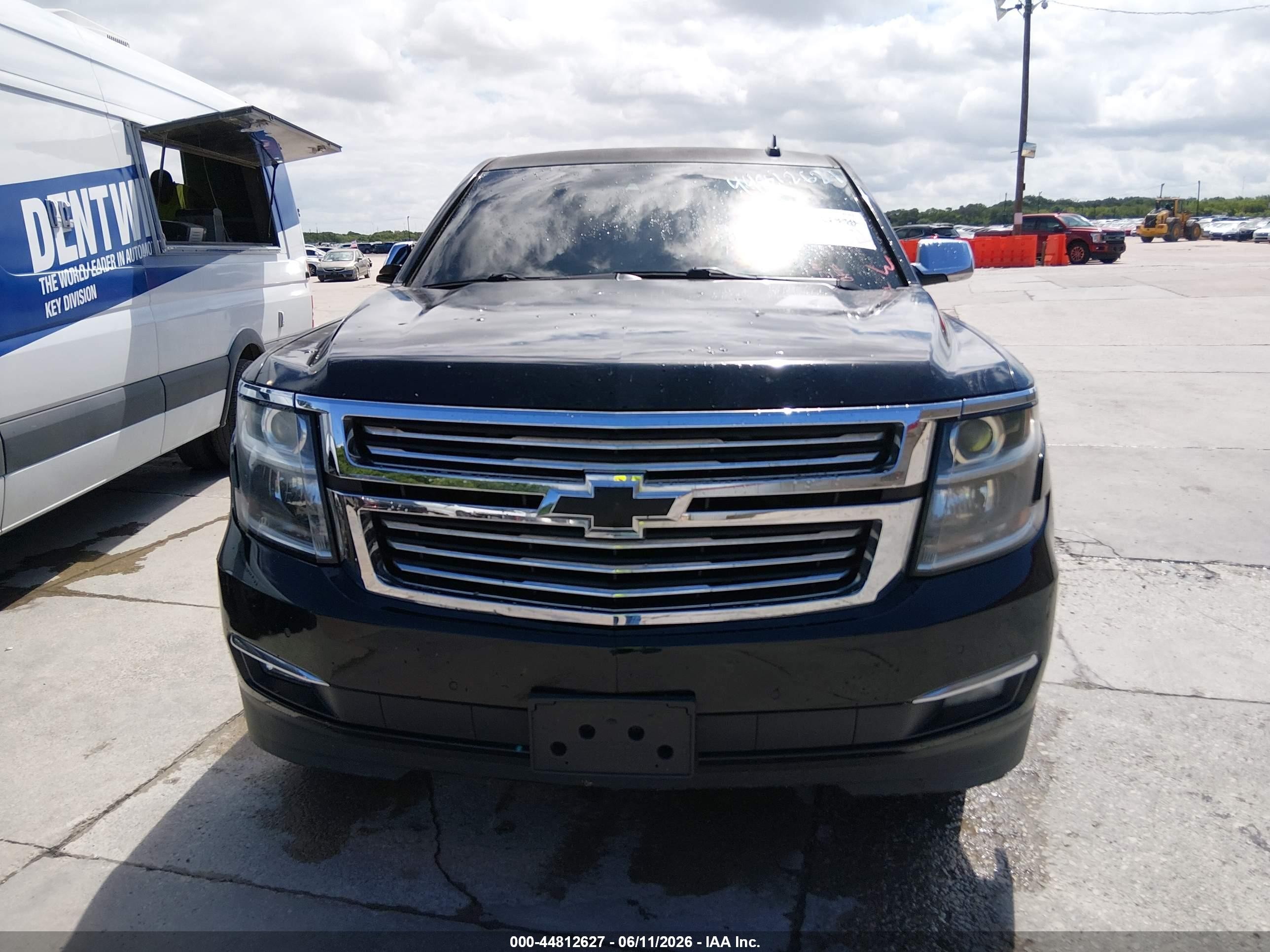 2015 Chevrolet Suburban 1500 Ltz Black vin: 1GNSCKKC5FR562006