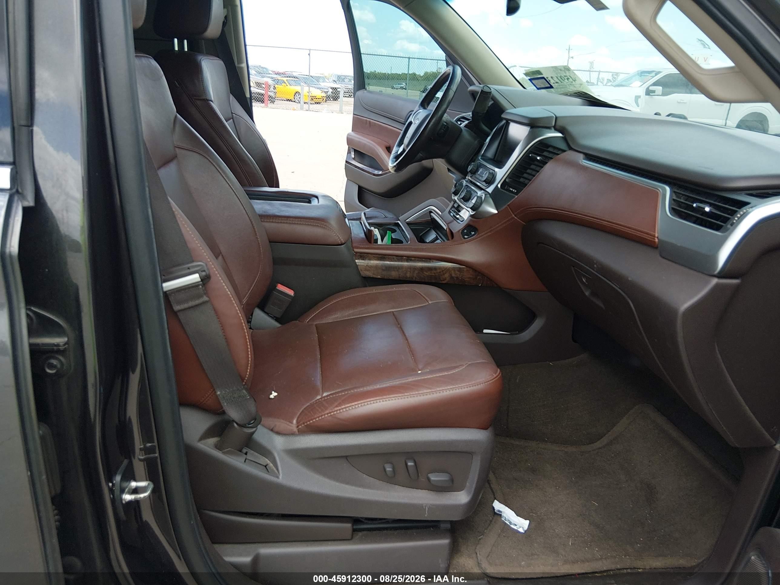 2015 Chevrolet Suburban 1500 Ltz Gray vin: 1GNSCKKC7FR731216