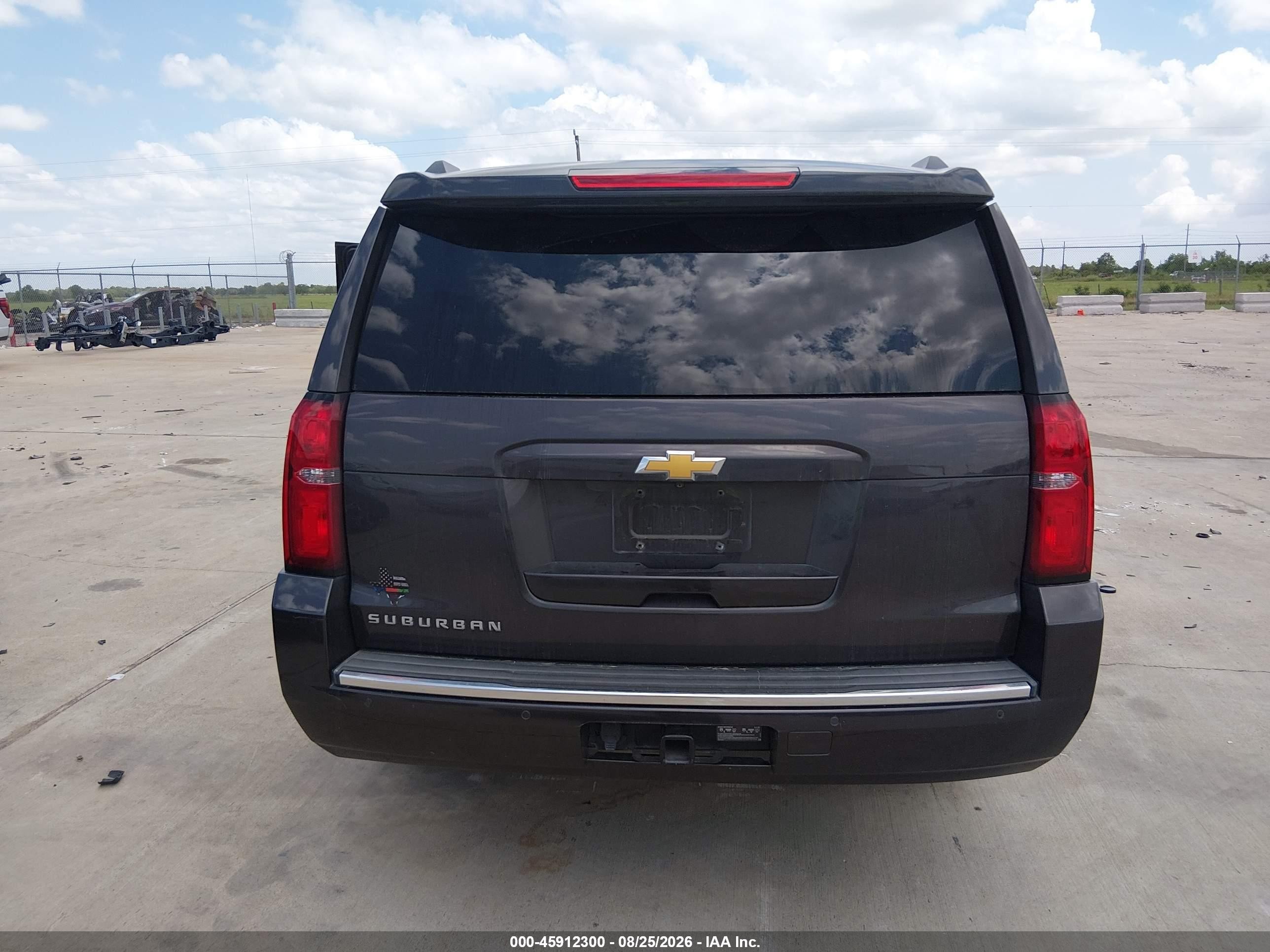 2015 Chevrolet Suburban 1500 Ltz Gray vin: 1GNSCKKC7FR731216