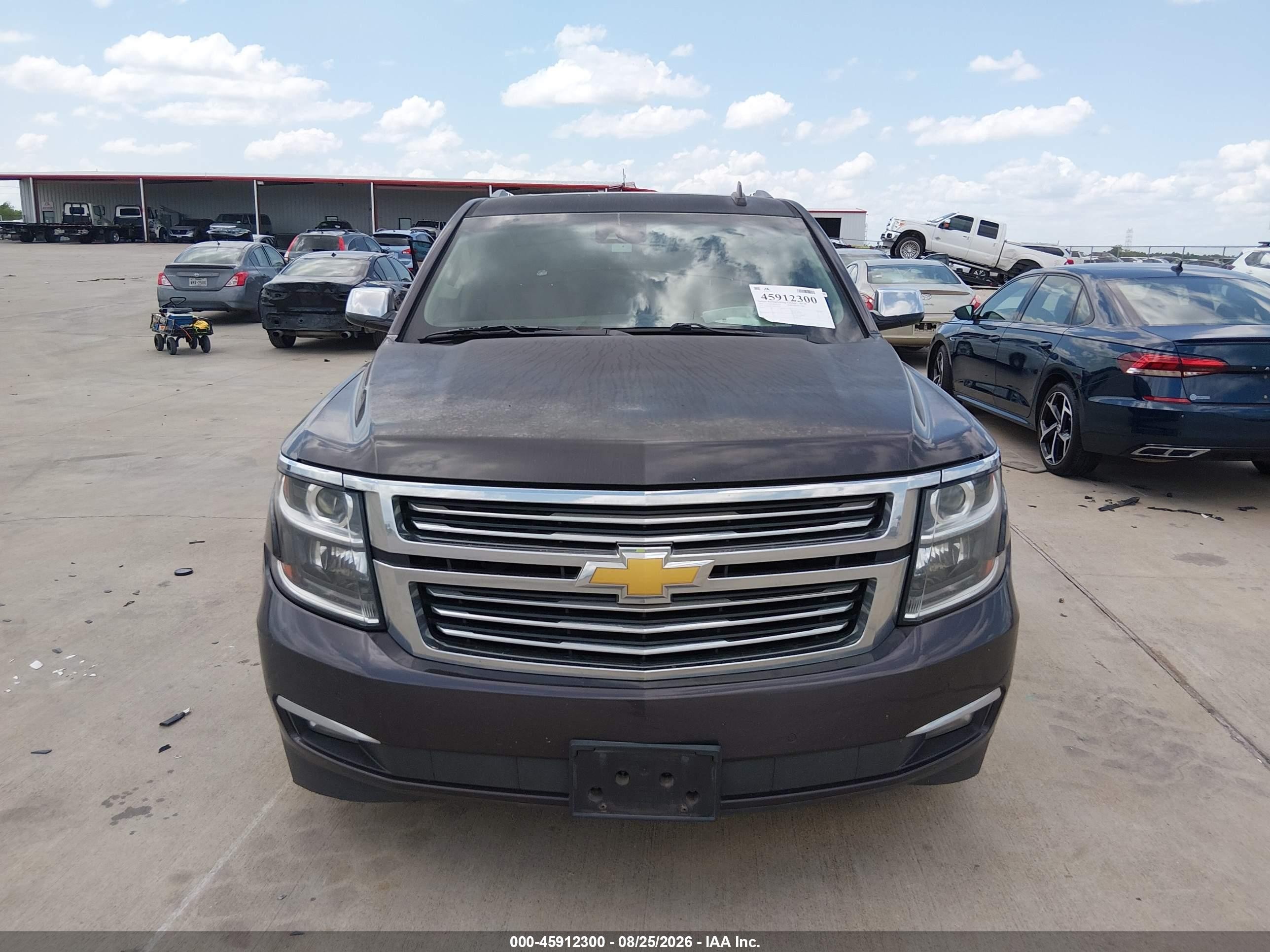 2015 Chevrolet Suburban 1500 Ltz Gray vin: 1GNSCKKC7FR731216