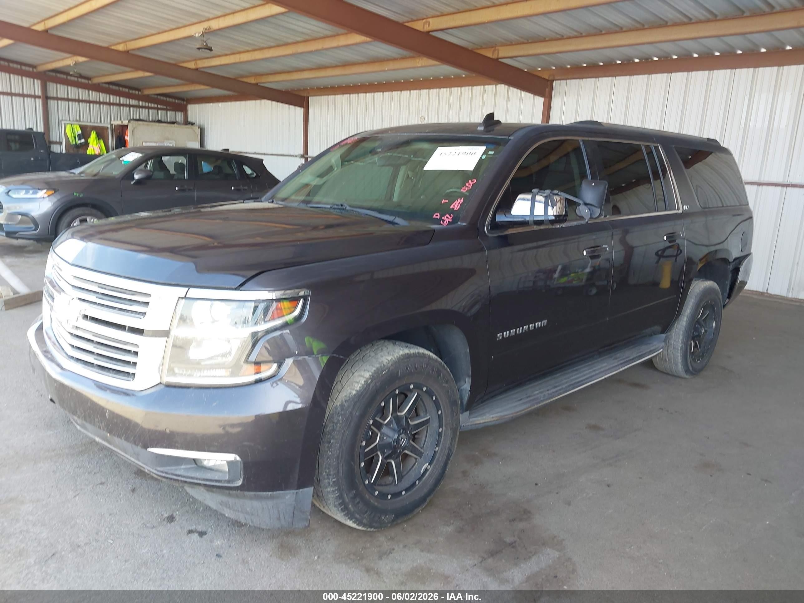 2015 Chevrolet Suburban 1500 Ltz Beige vin: 1GNSCKKC8FR679319