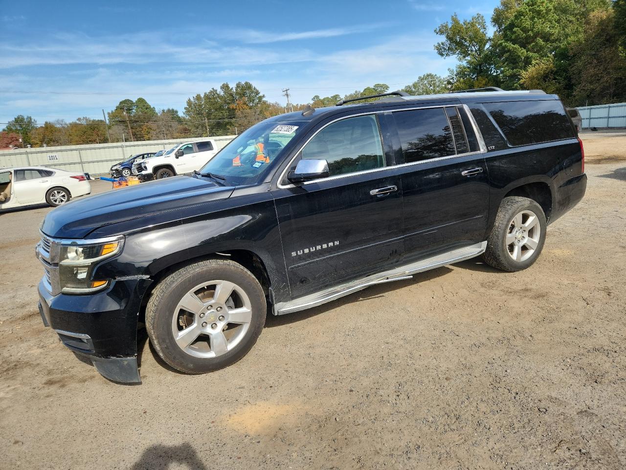 2015 Chevrolet Suburban C1500 Ltz Черный vin: 1GNSCKKC9FR263117