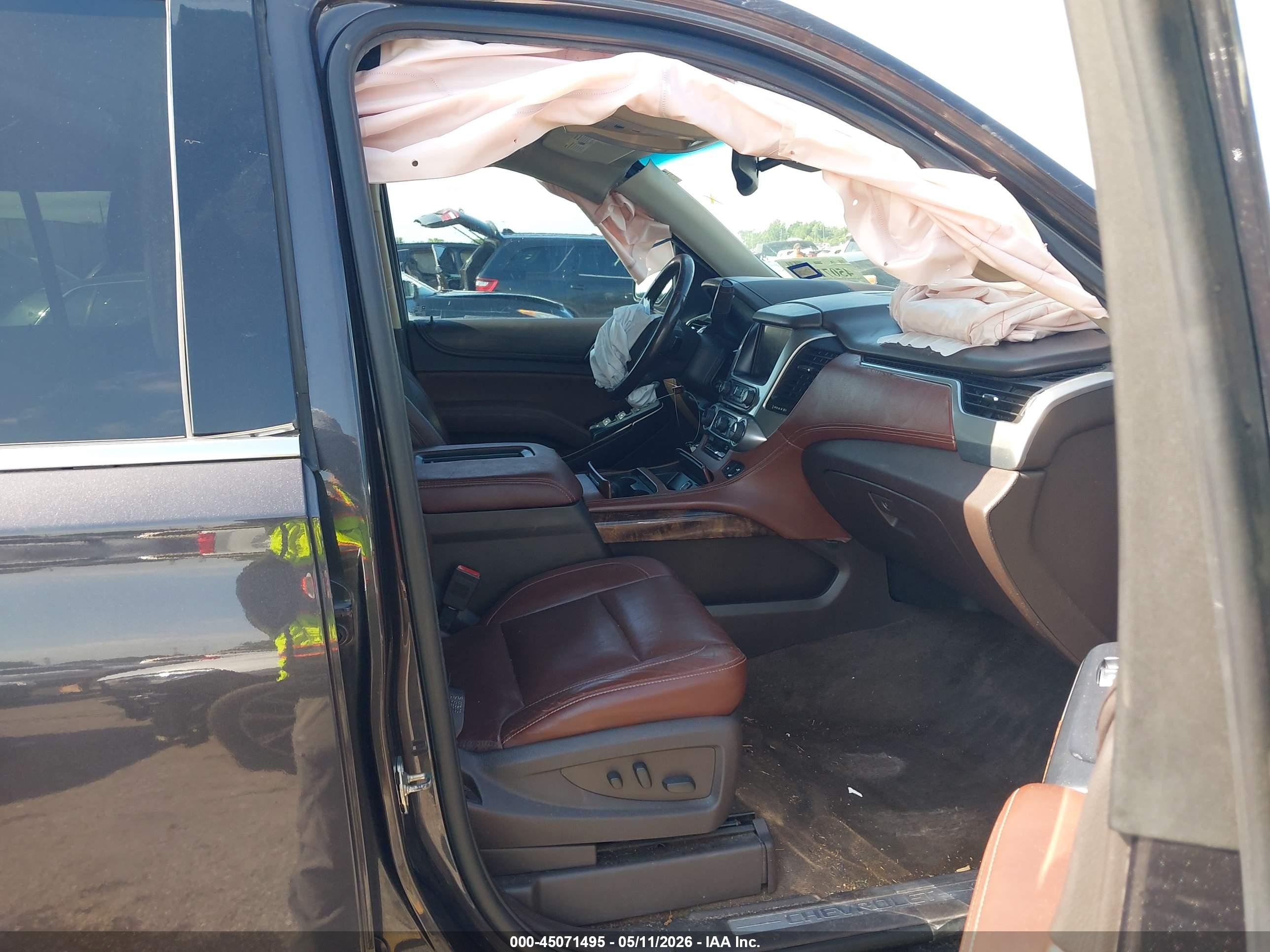 2015 Chevrolet Suburban 1500 Ltz Gray vin: 1GNSCKKCXFR153953