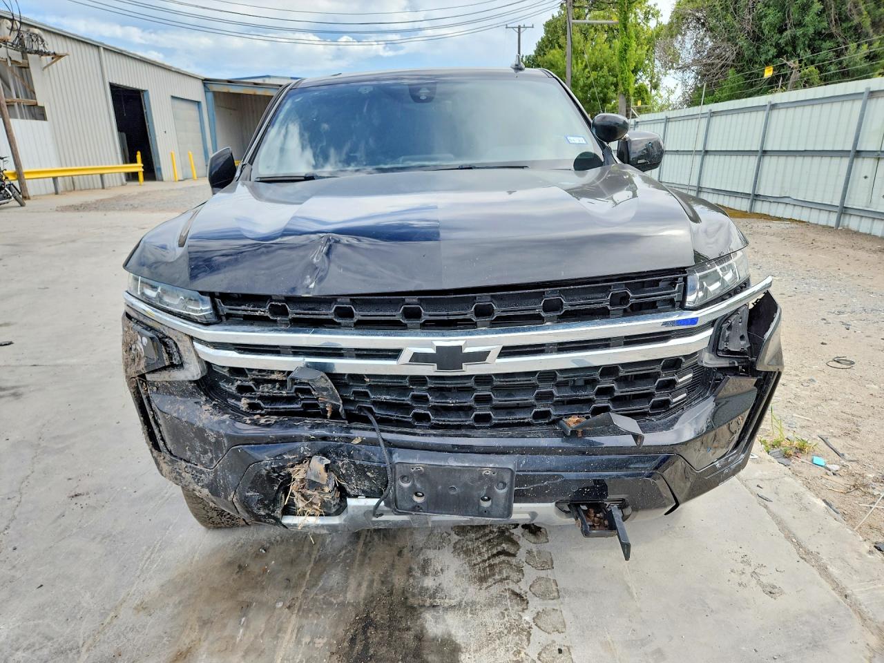 2022 Chevrolet Tahoe C1500 Black vin: 1GNSCLED3NR266460