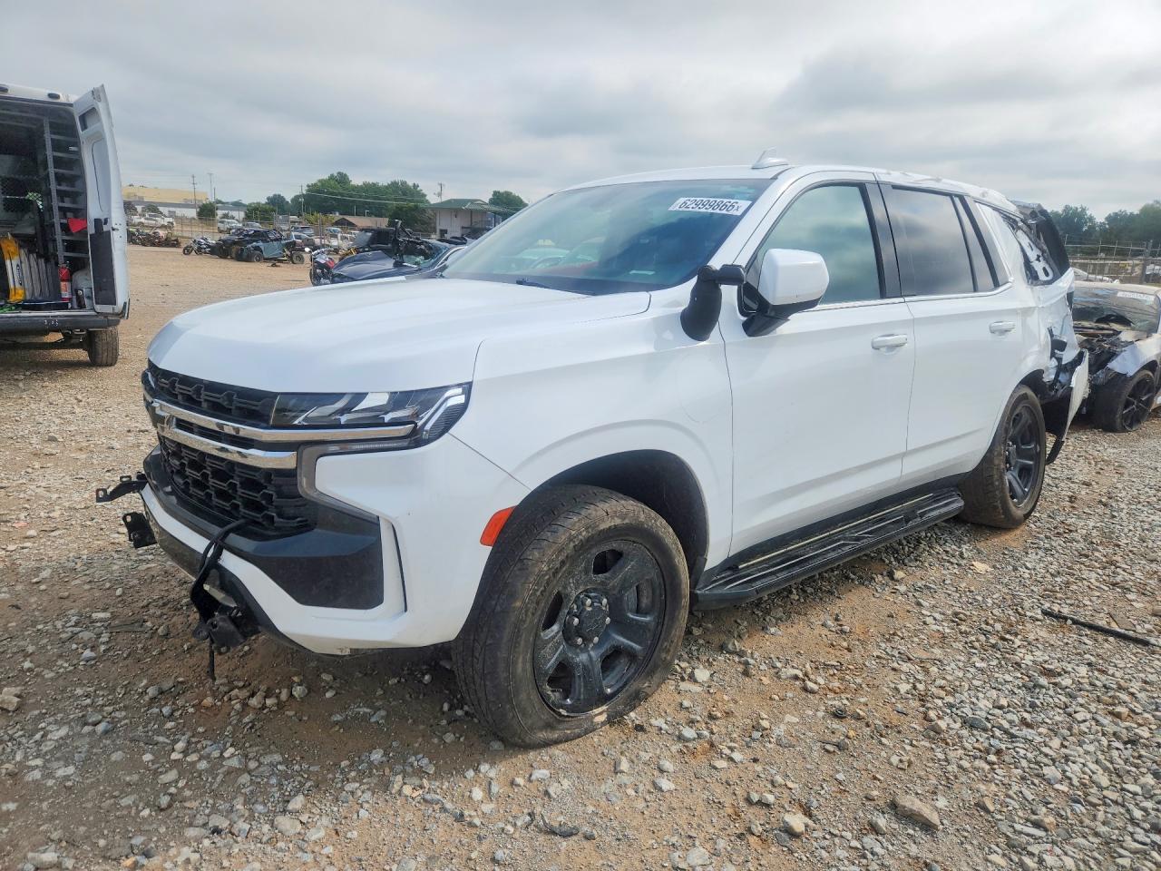 2023 Chevrolet Tahoe C1500 White vin: 1GNSCLED7PR429694