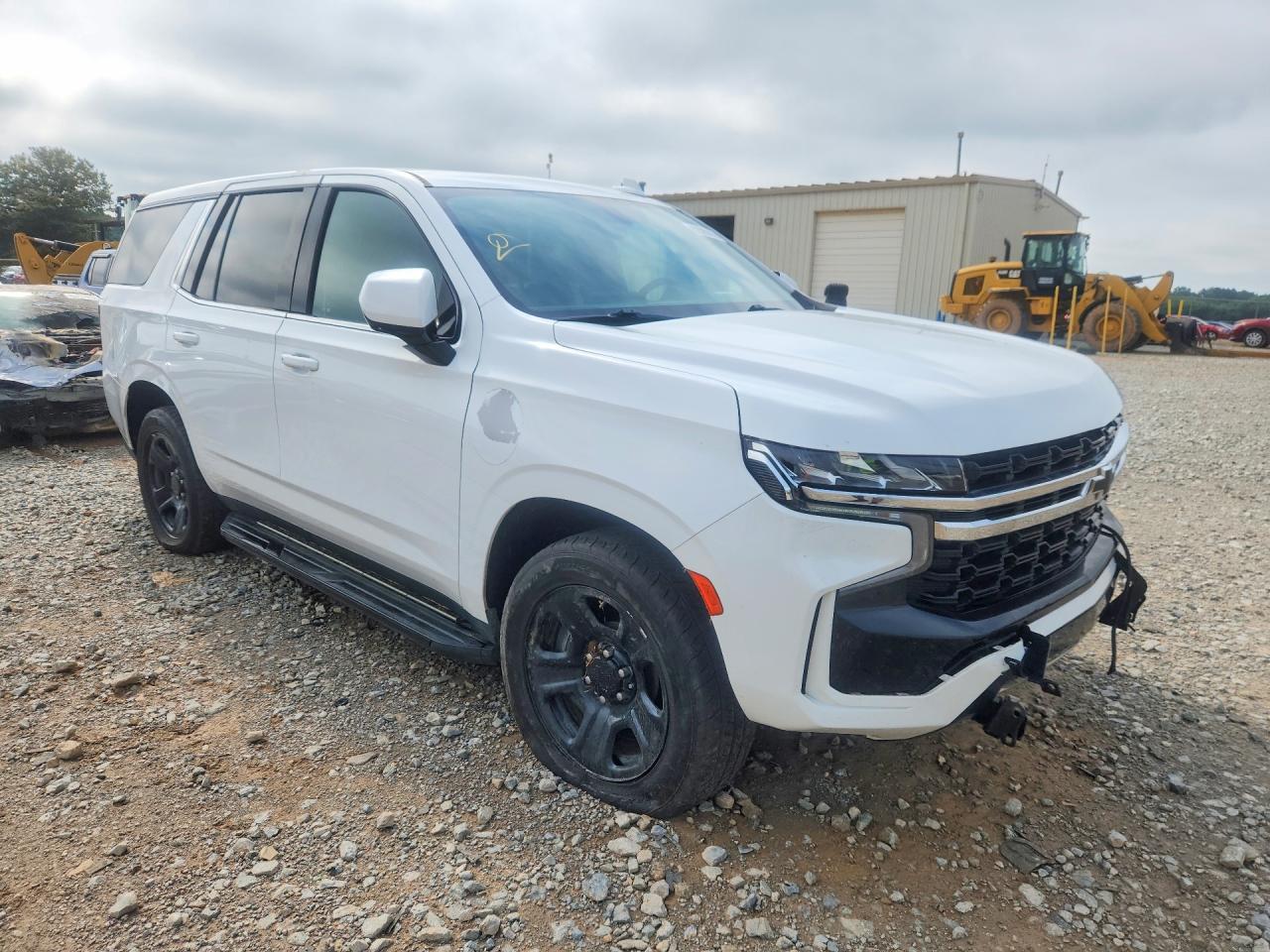 2023 Chevrolet Tahoe C1500 White vin: 1GNSCLED7PR429694