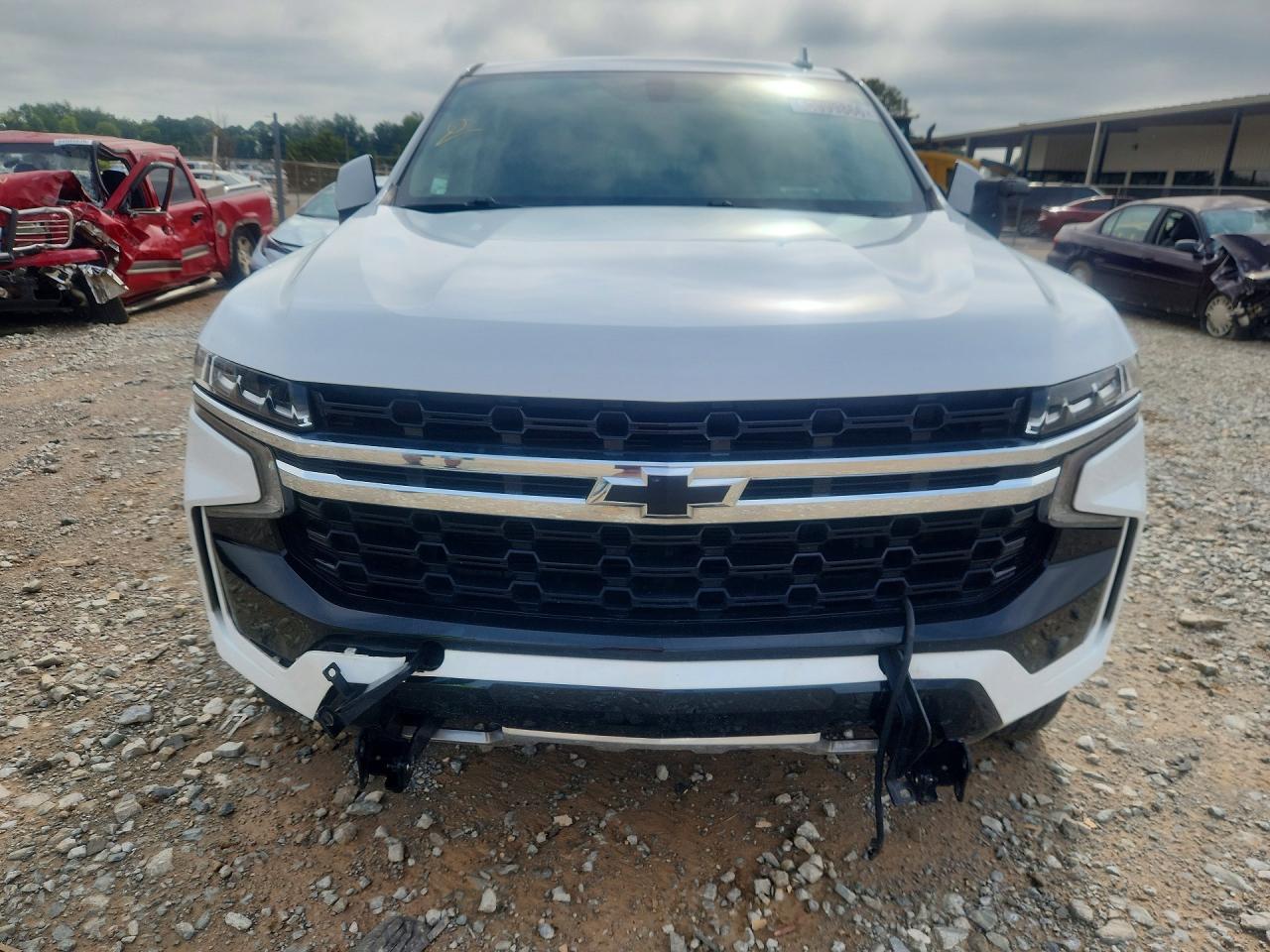 2023 Chevrolet Tahoe C1500 White vin: 1GNSCLED7PR429694