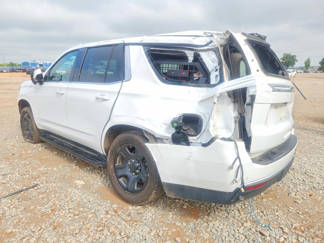 2023 Chevrolet Tahoe C1500 White vin: 1GNSCLED7PR429694