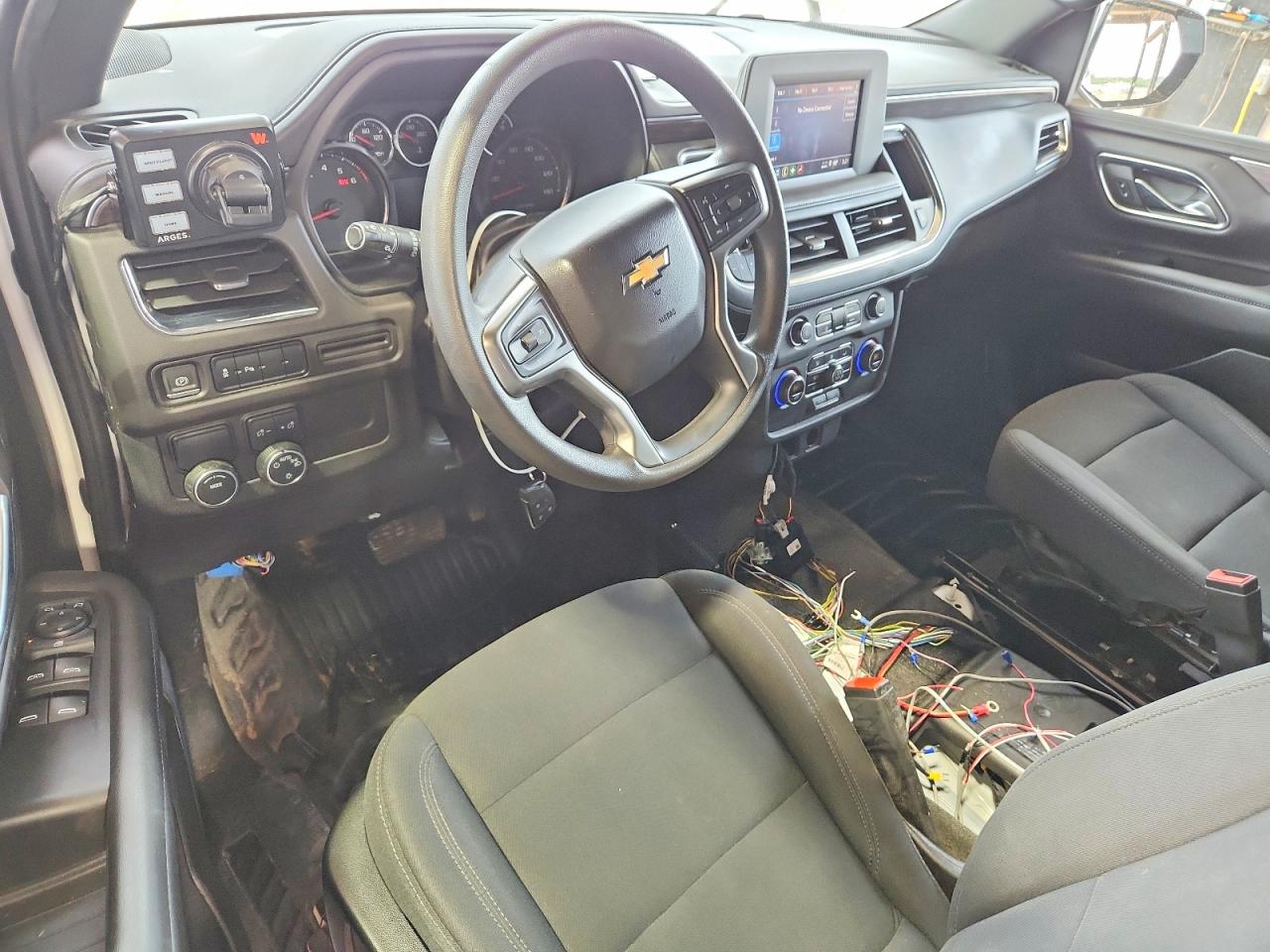 2023 Chevrolet Tahoe C1500 White vin: 1GNSCLED7PR429694