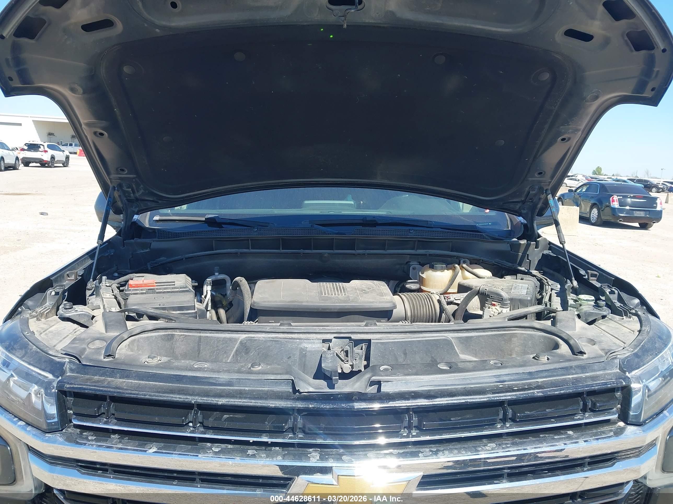 2021 Chevrolet Tahoe 2wd Lt Серый vin: 1GNSCNKD1MR266701