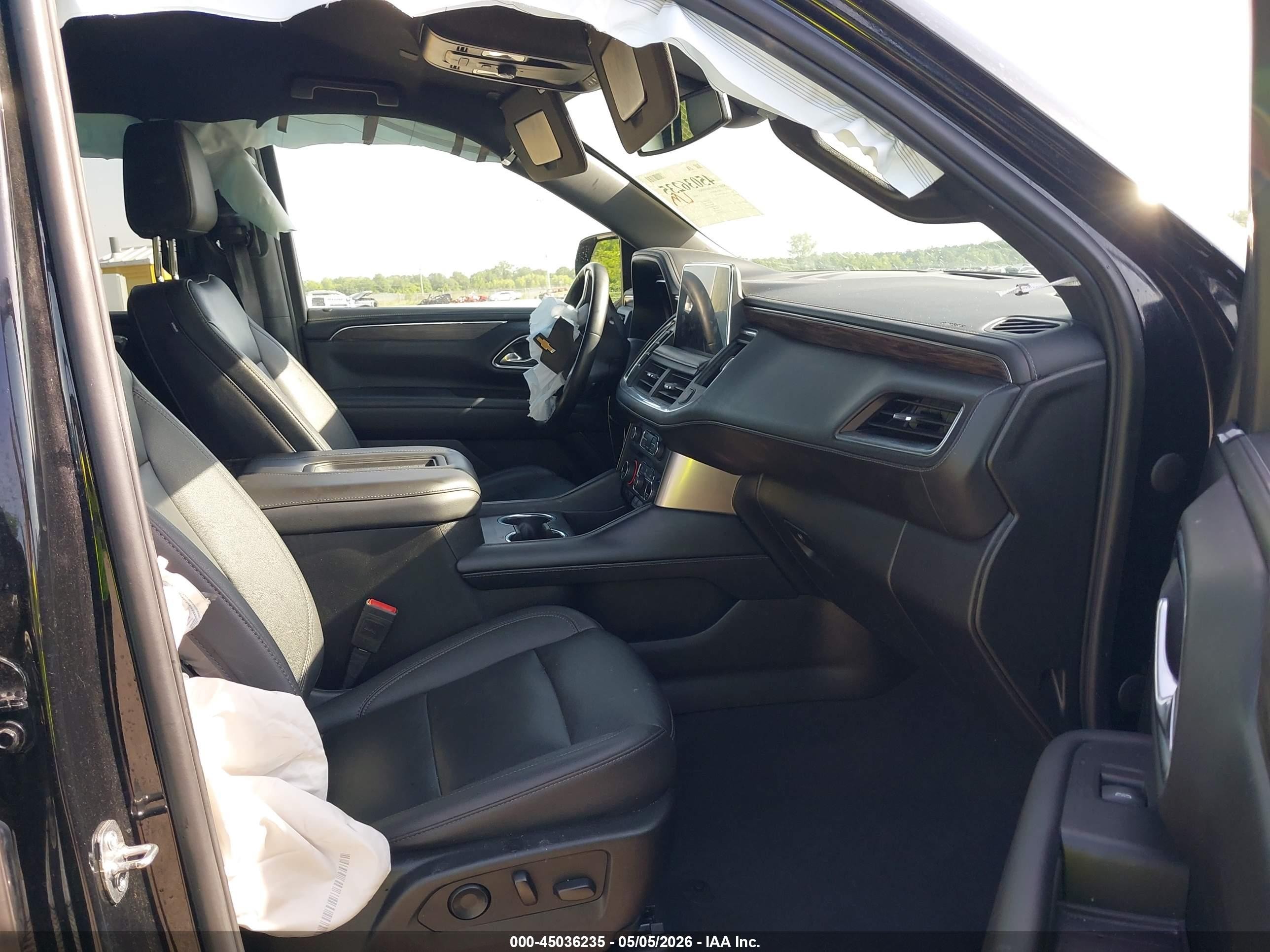 2023 Chevrolet Tahoe 2wd Lt Black vin: 1GNSCNKD3PR412715