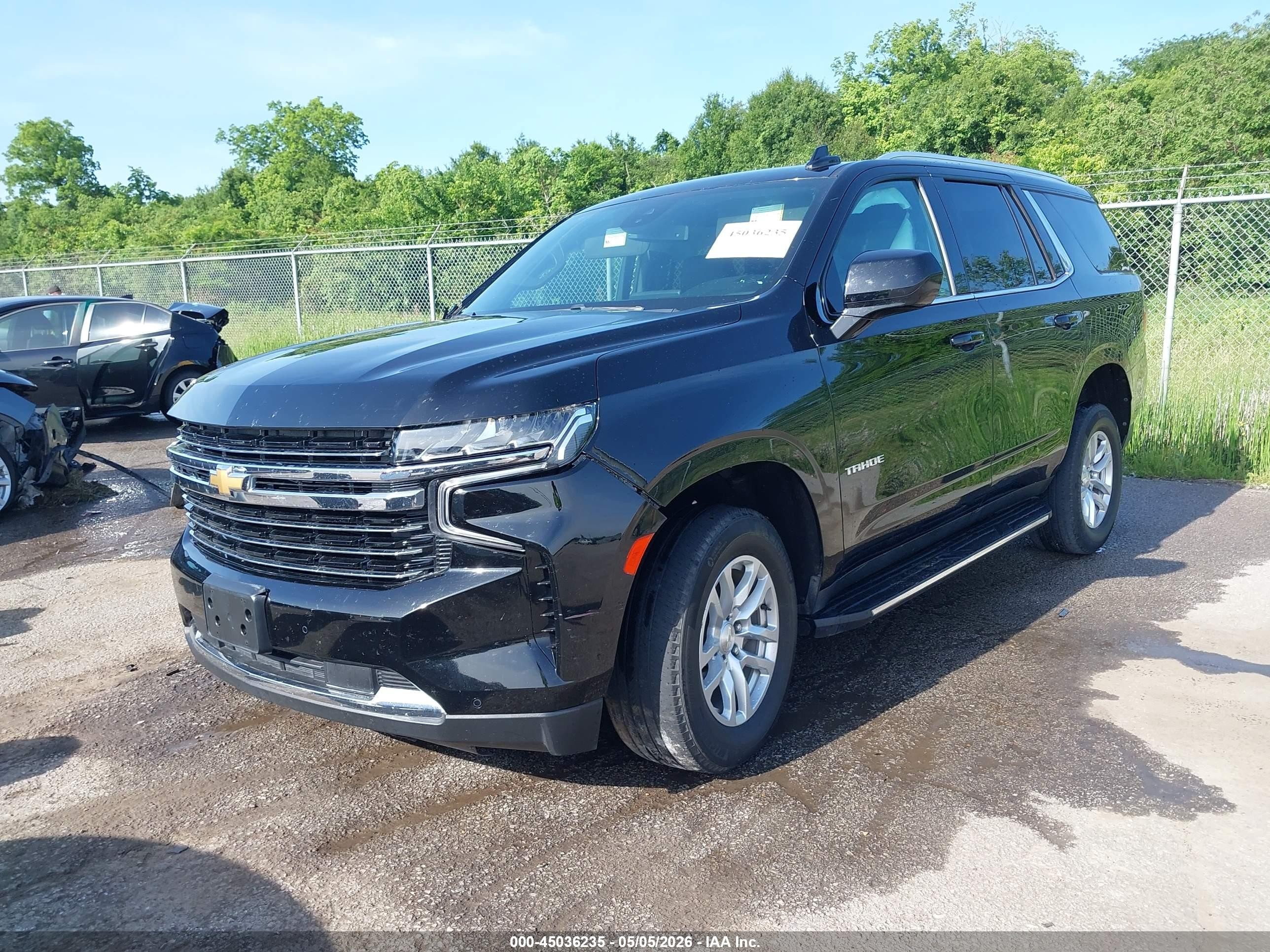 2023 Chevrolet Tahoe 2wd Lt Black vin: 1GNSCNKD3PR412715