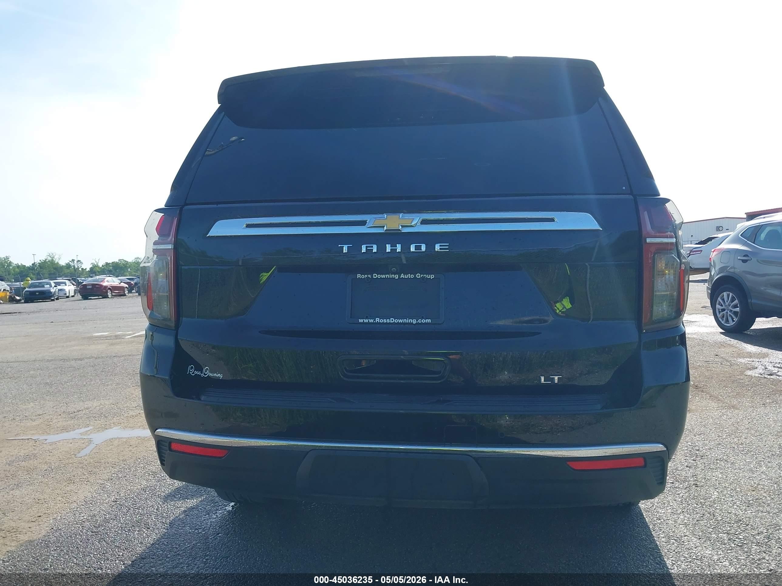 2023 Chevrolet Tahoe 2wd Lt Black vin: 1GNSCNKD3PR412715