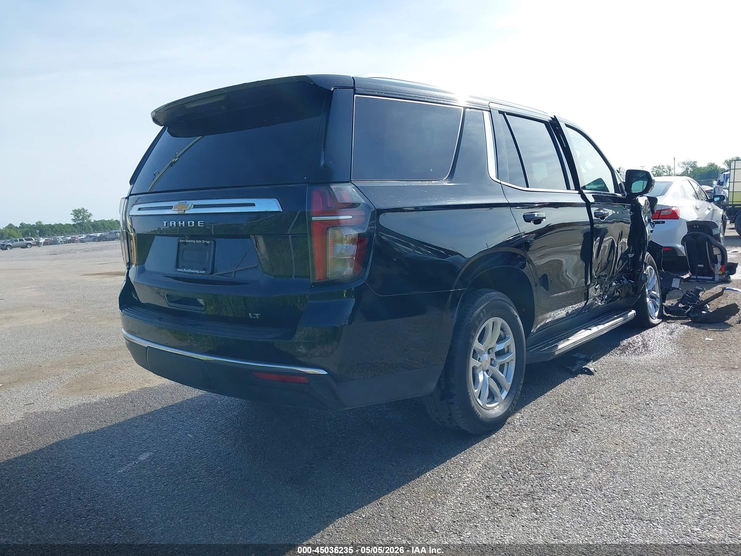 2023 Chevrolet Tahoe 2wd Lt Black vin: 1GNSCNKD3PR412715