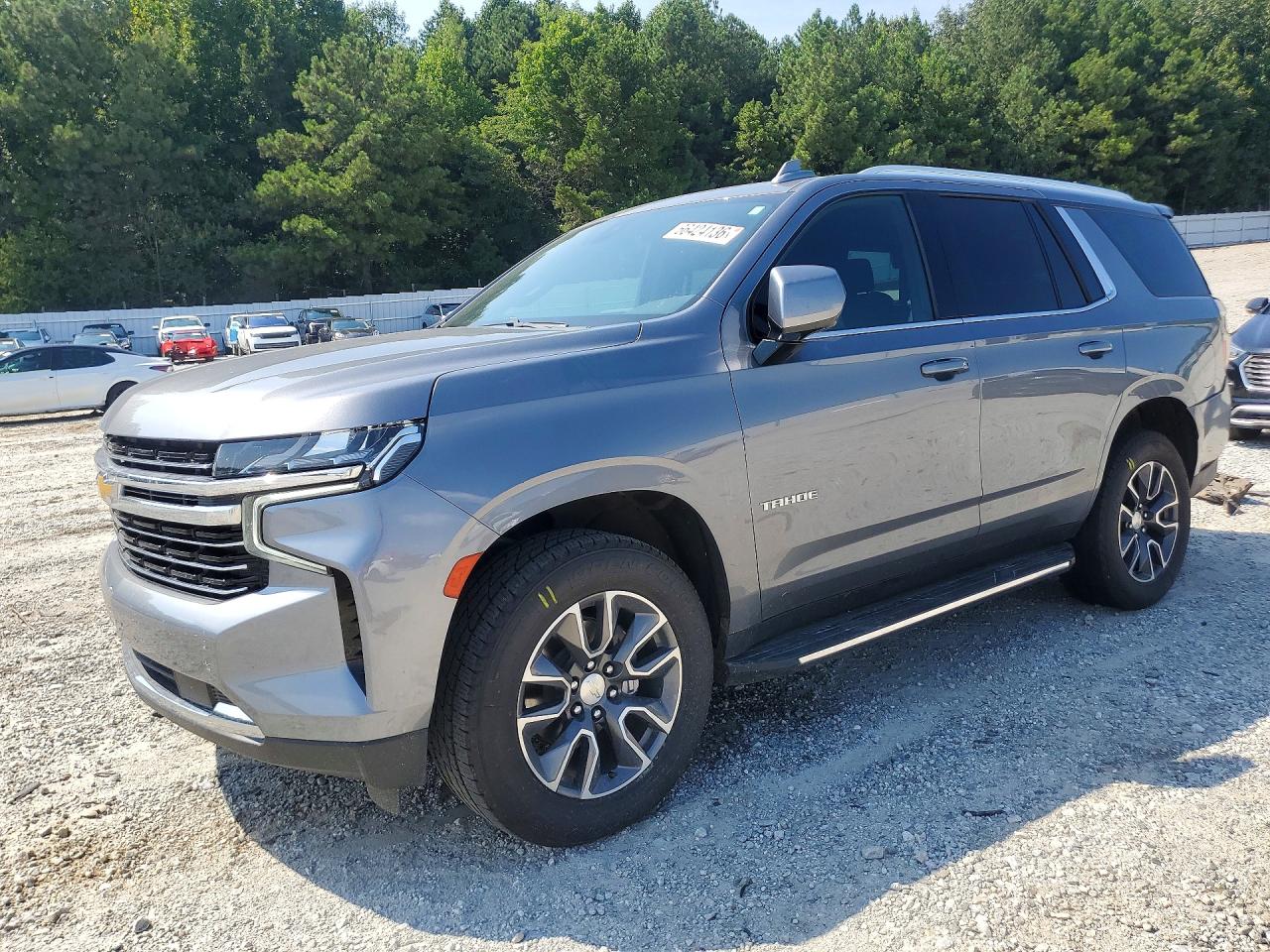 2021 Chevrolet Tahoe C1500 Lt Silver vin: 1GNSCNKD6MR480793