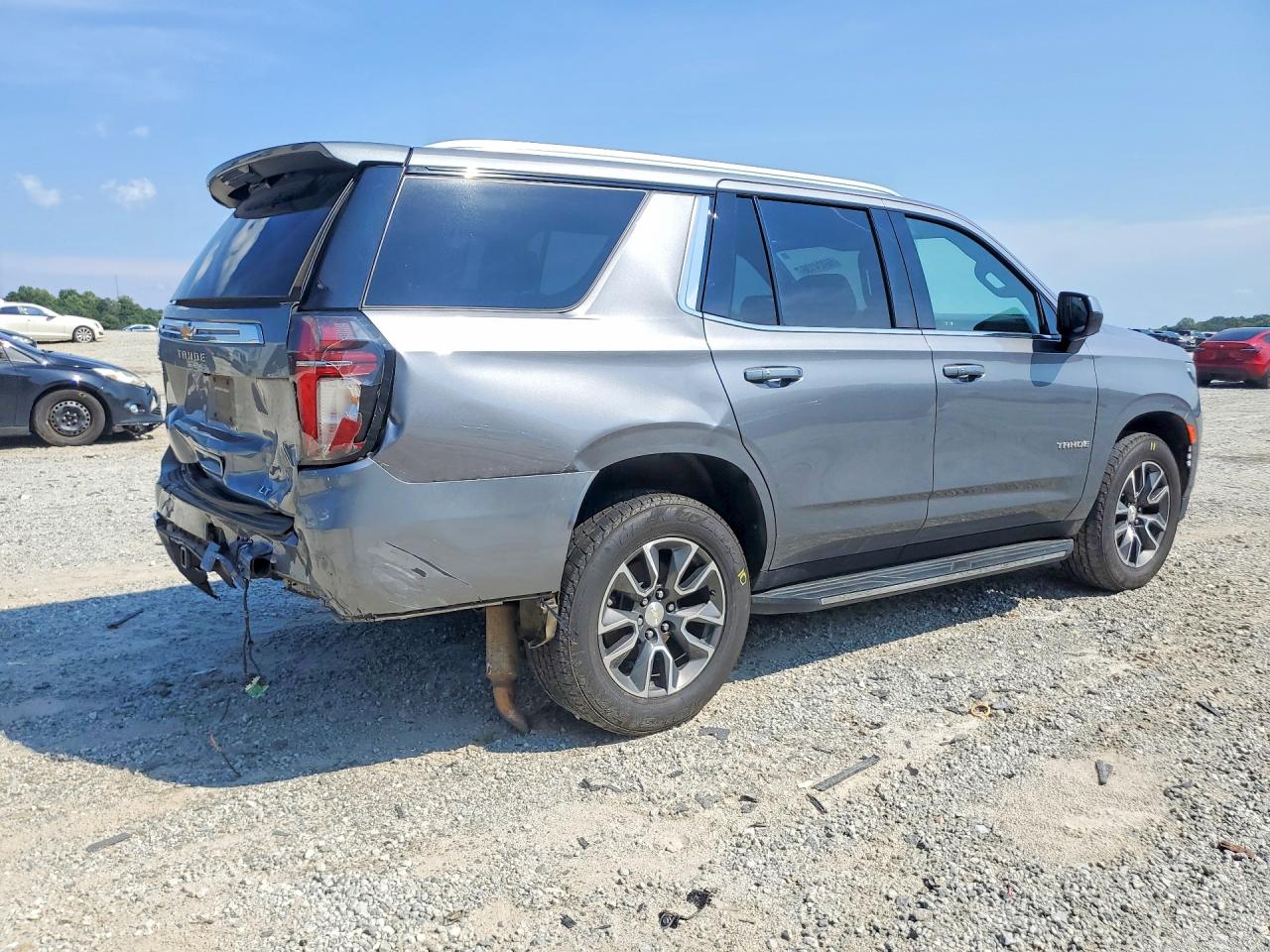 2021 Chevrolet Tahoe C1500 Lt Silver vin: 1GNSCNKD6MR480793