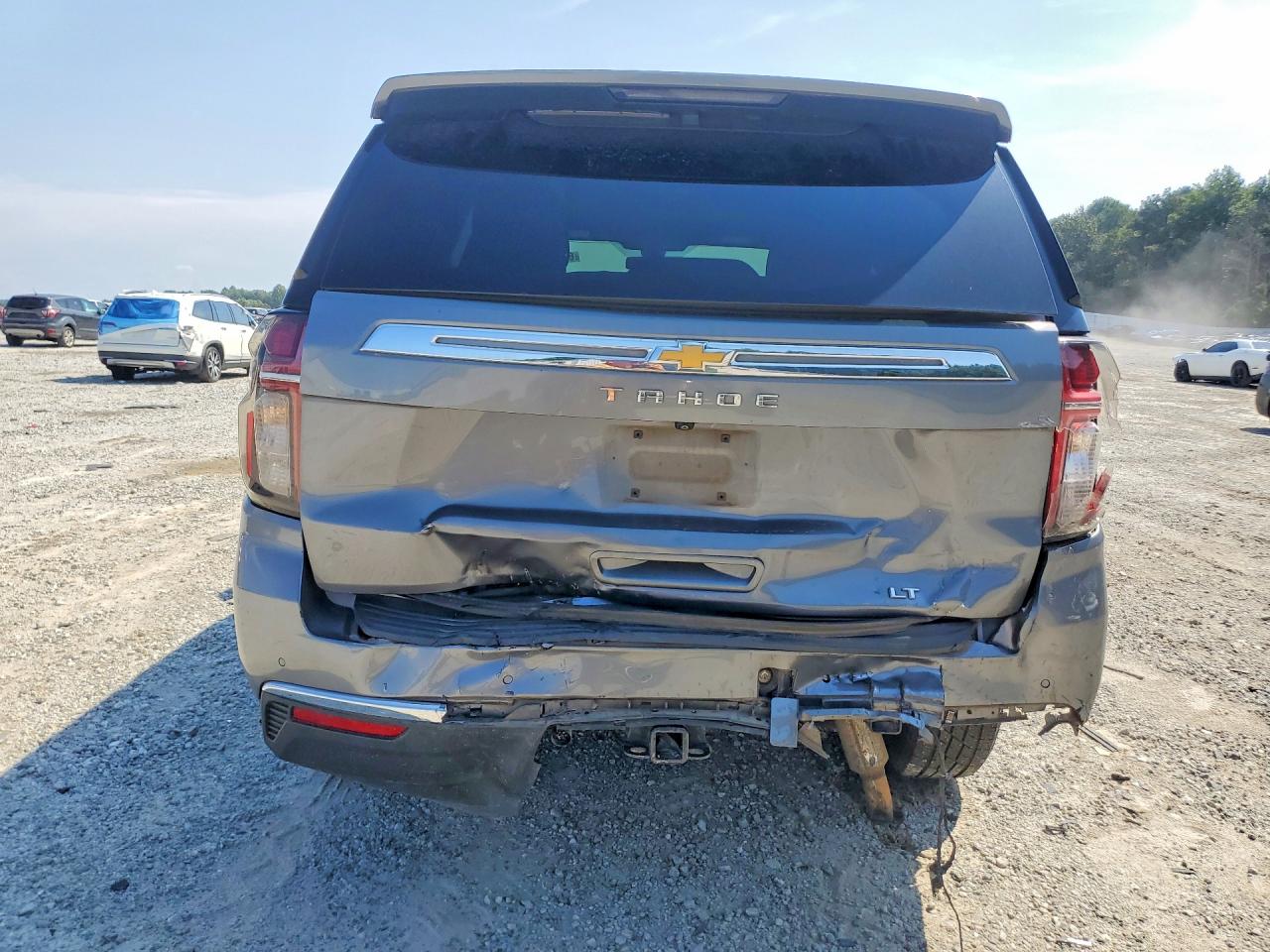 2021 Chevrolet Tahoe C1500 Lt Silver vin: 1GNSCNKD6MR480793