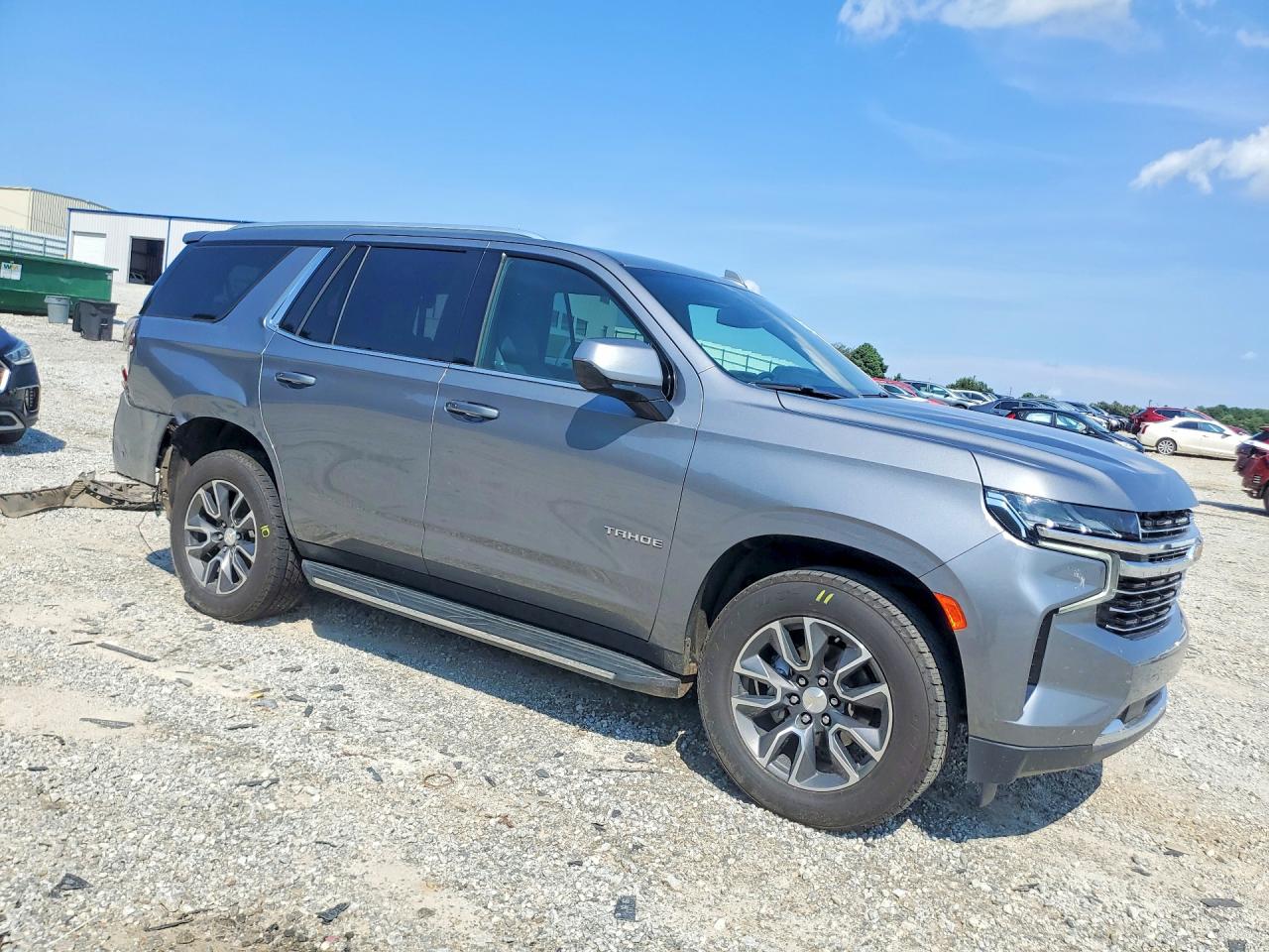 2021 Chevrolet Tahoe C1500 Lt Silver vin: 1GNSCNKD6MR480793