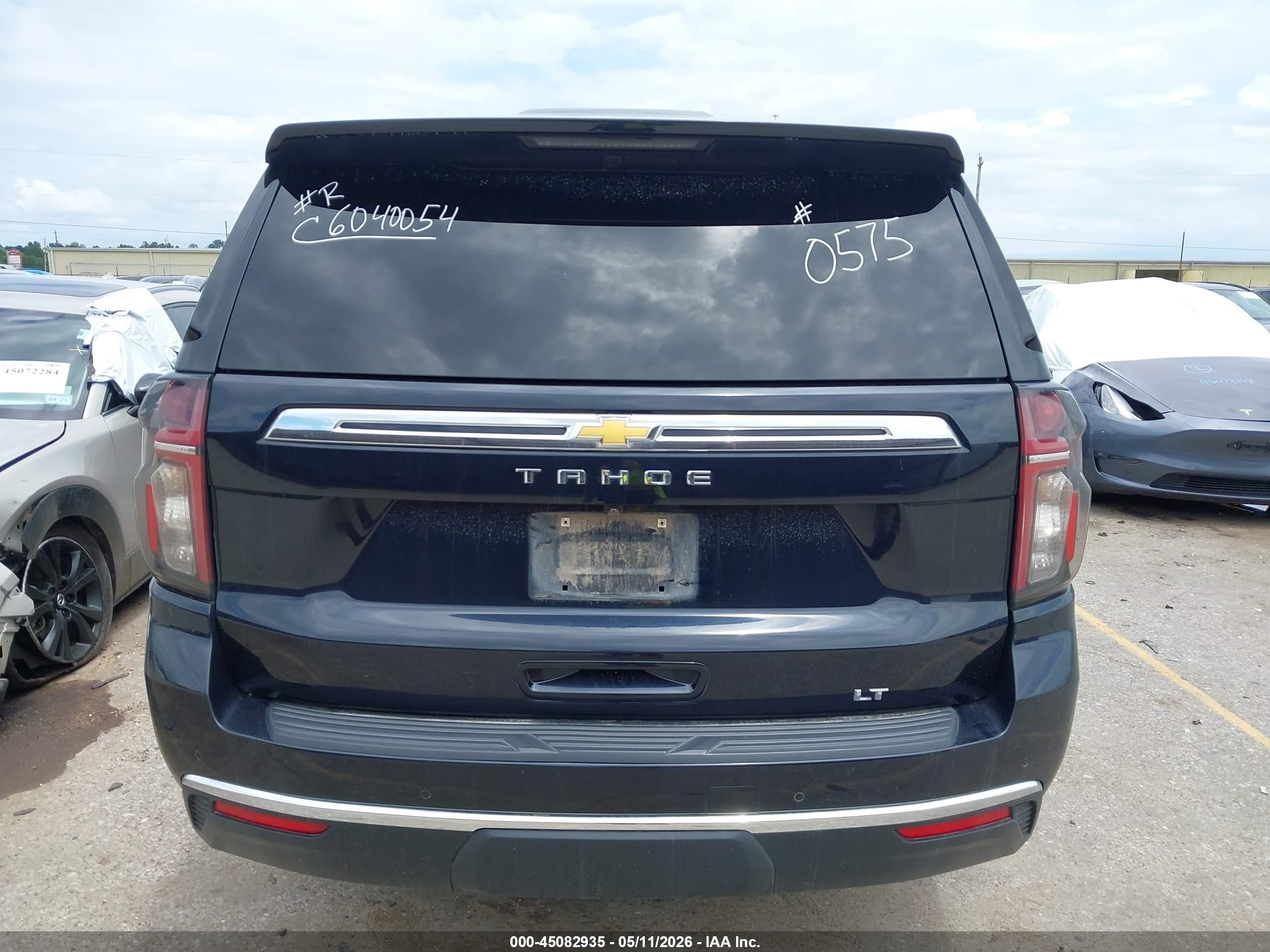 2023 Chevrolet Tahoe 2wd Lt Dark Blue vin: 1GNSCNKDXPR120575