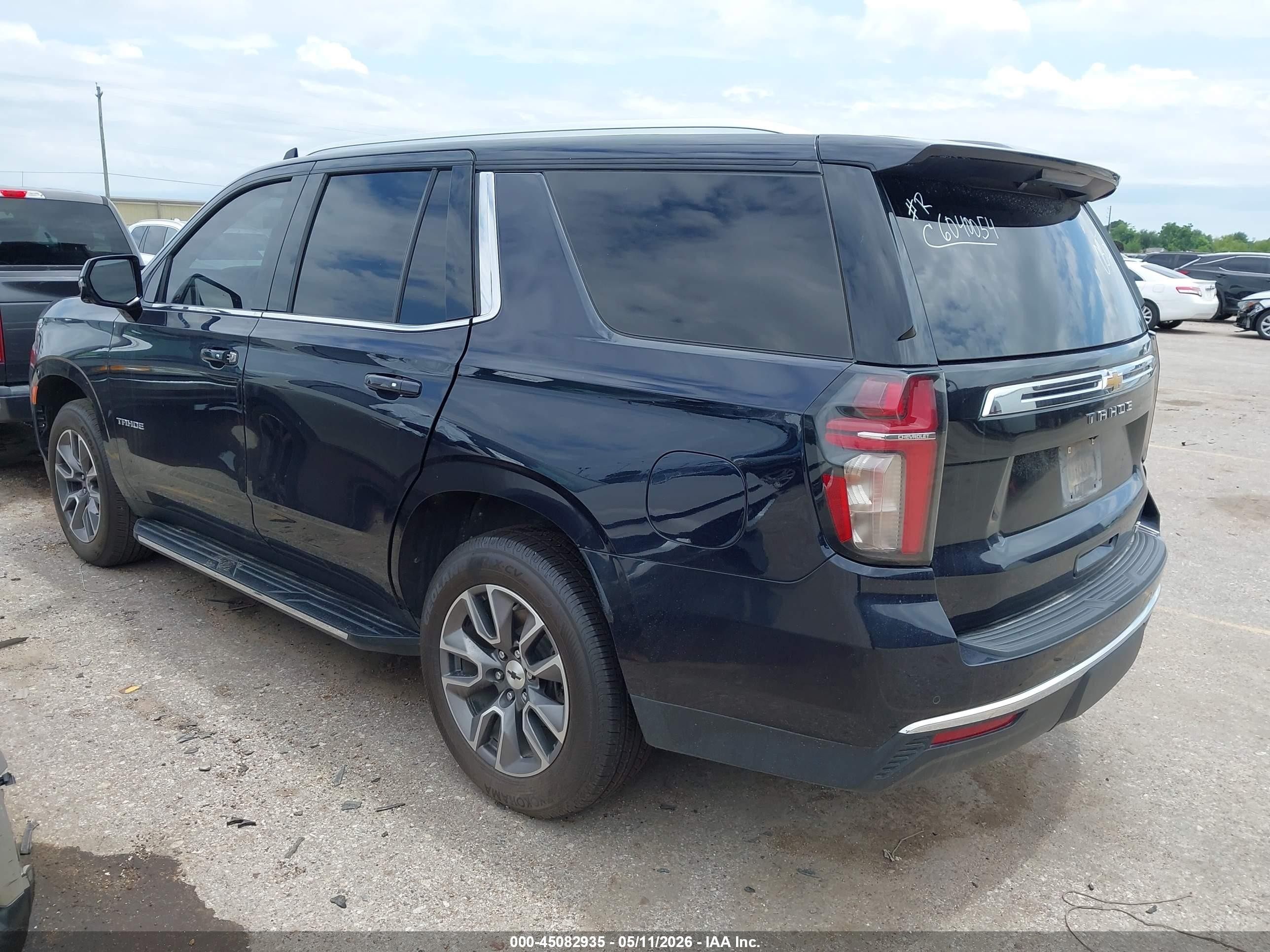 2023 Chevrolet Tahoe 2wd Lt Dark Blue vin: 1GNSCNKDXPR120575