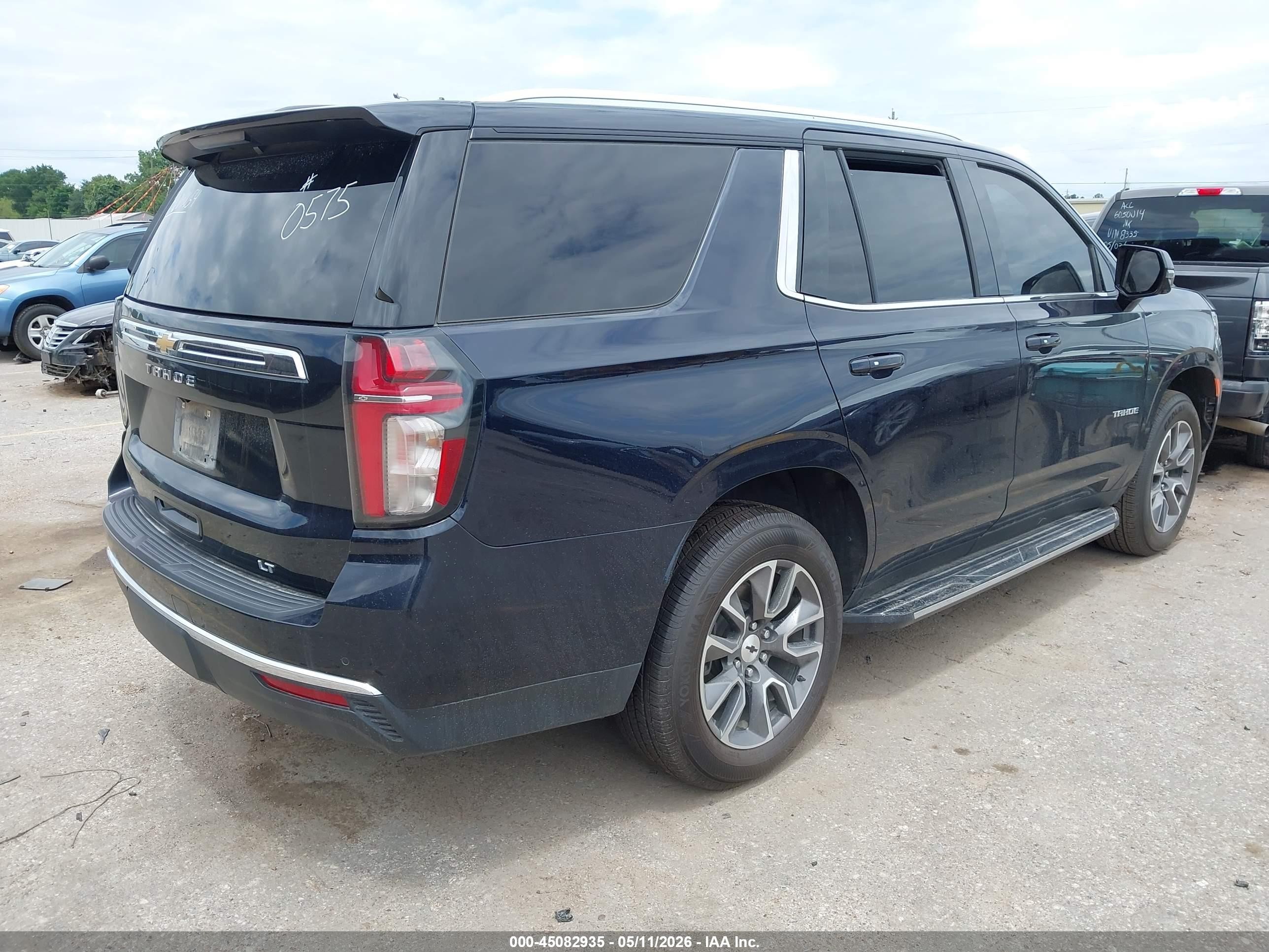 2023 Chevrolet Tahoe 2wd Lt Dark Blue vin: 1GNSCNKDXPR120575