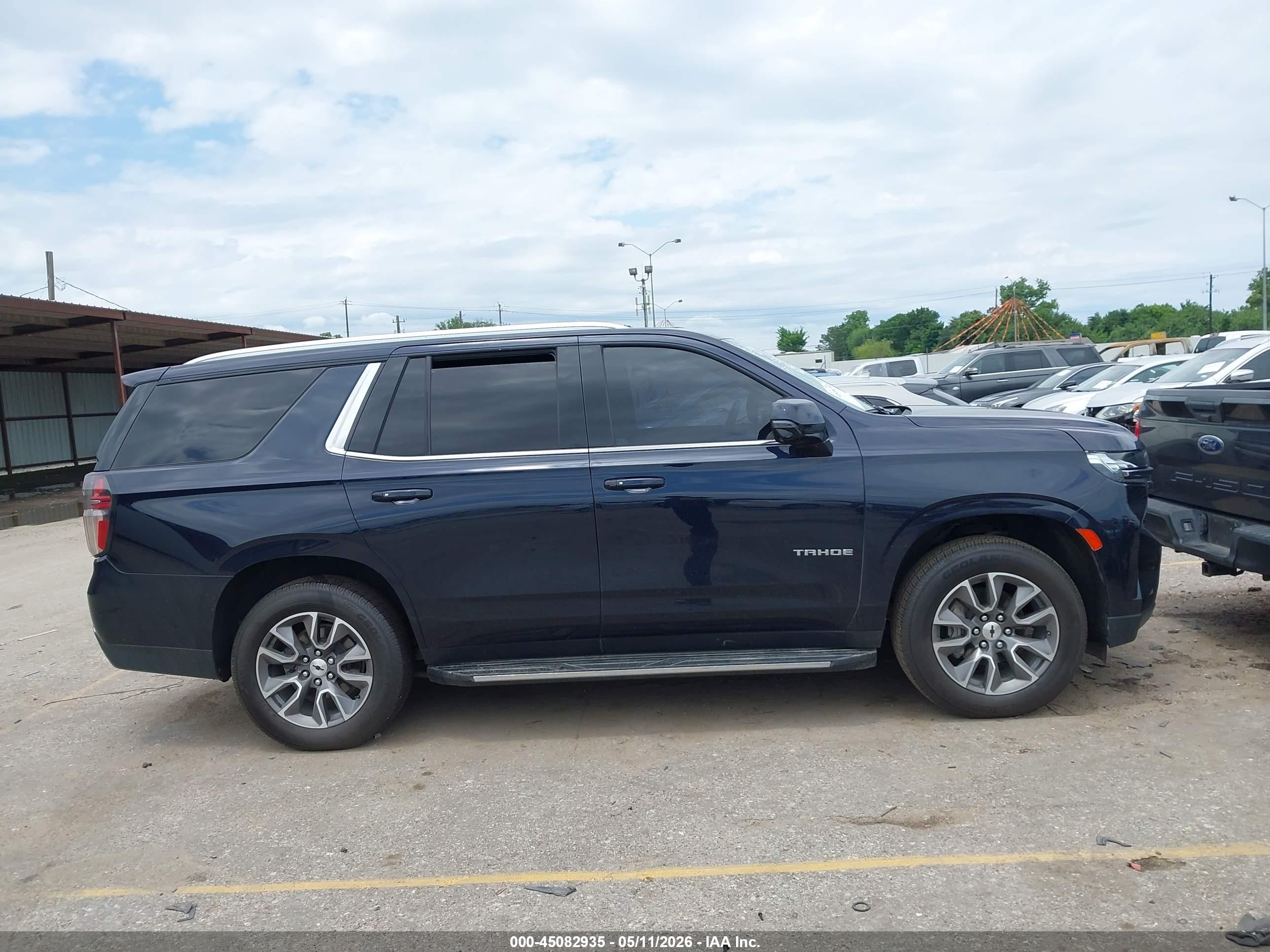 2023 Chevrolet Tahoe 2wd Lt Dark Blue vin: 1GNSCNKDXPR120575