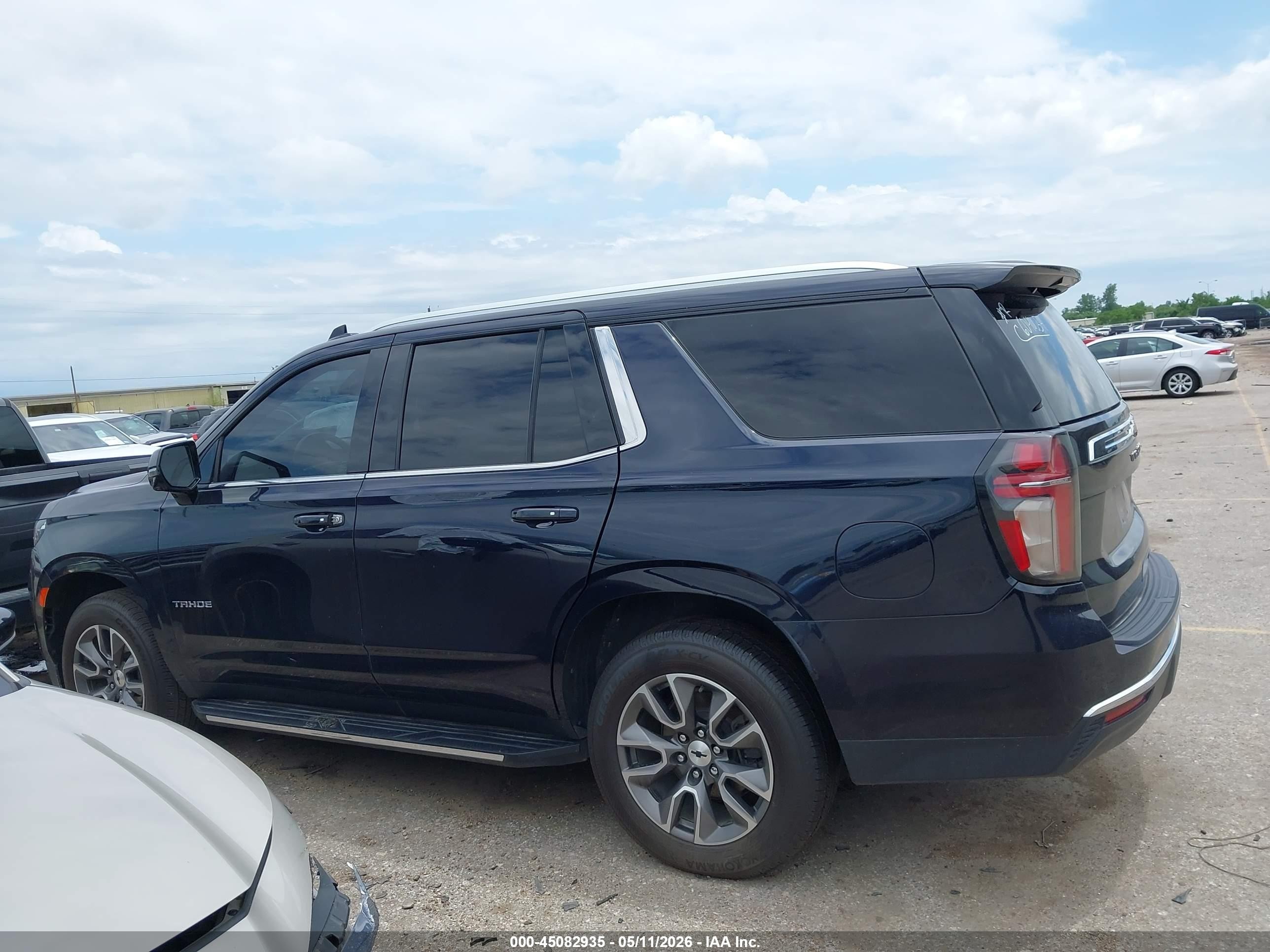 2023 Chevrolet Tahoe 2wd Lt Dark Blue vin: 1GNSCNKDXPR120575