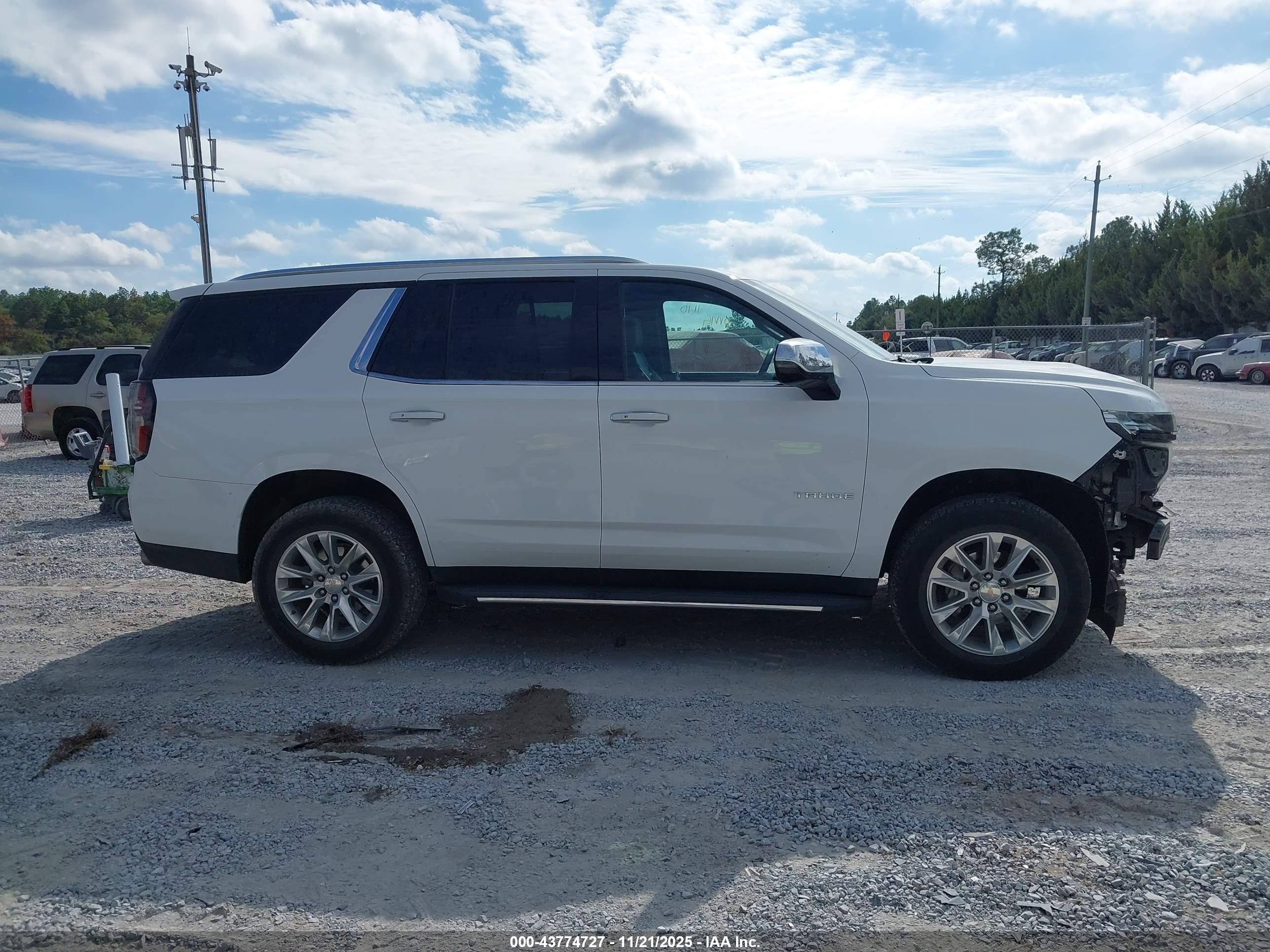 2024 Chevrolet Tahoe 2wd Premier White vin: 1GNSCSKDXRR306652