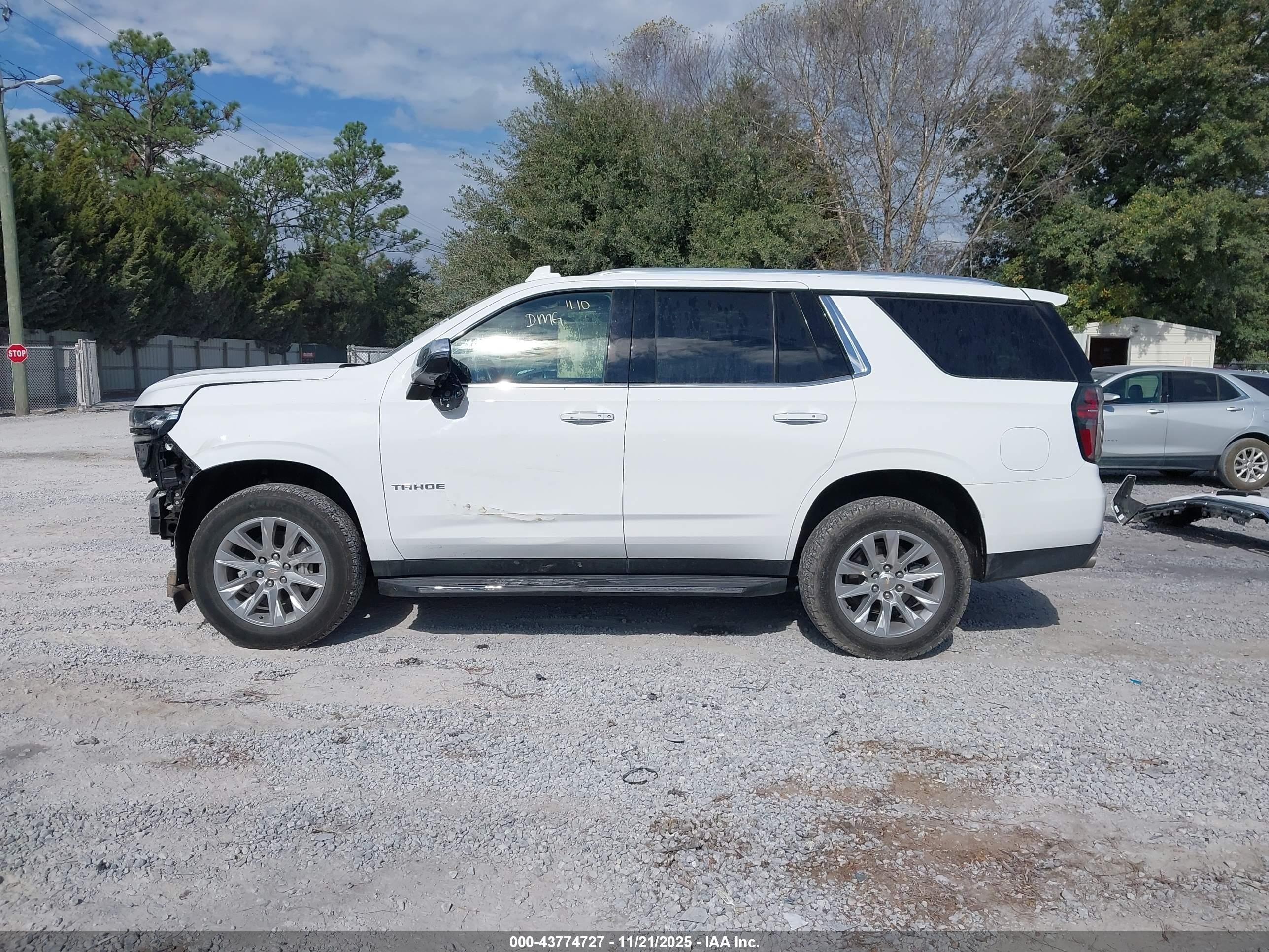 2024 Chevrolet Tahoe 2wd Premier White vin: 1GNSCSKDXRR306652