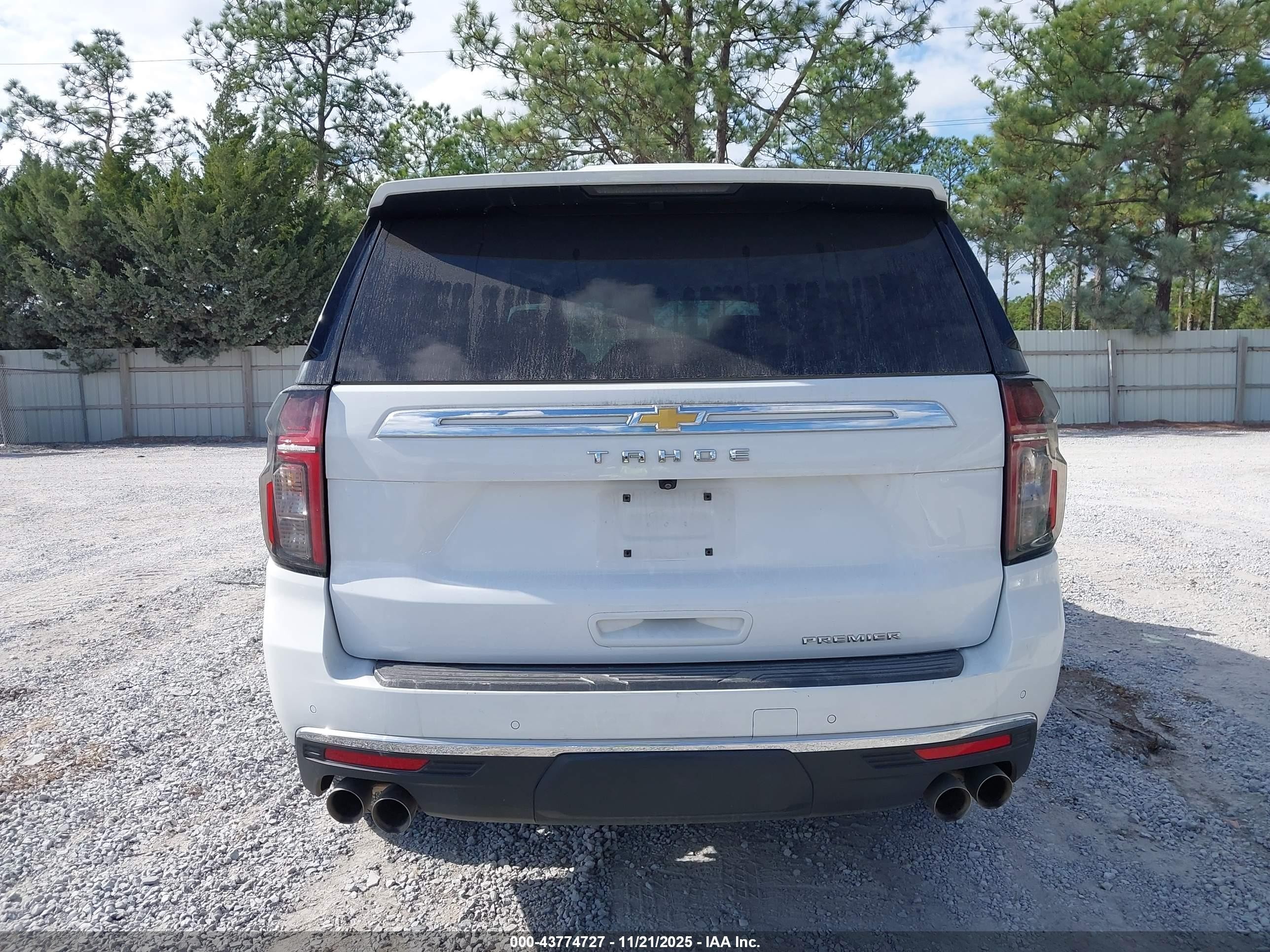 2024 Chevrolet Tahoe 2wd Premier White vin: 1GNSCSKDXRR306652