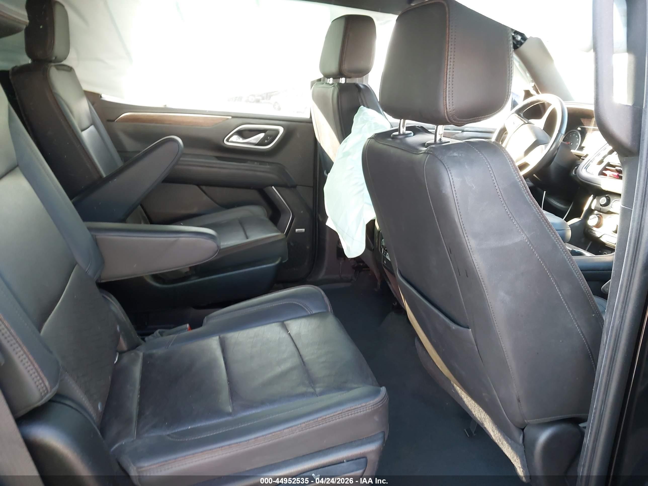 2021 Chevrolet Tahoe 2wd High Country Black vin: 1GNSCTKL7MR110402