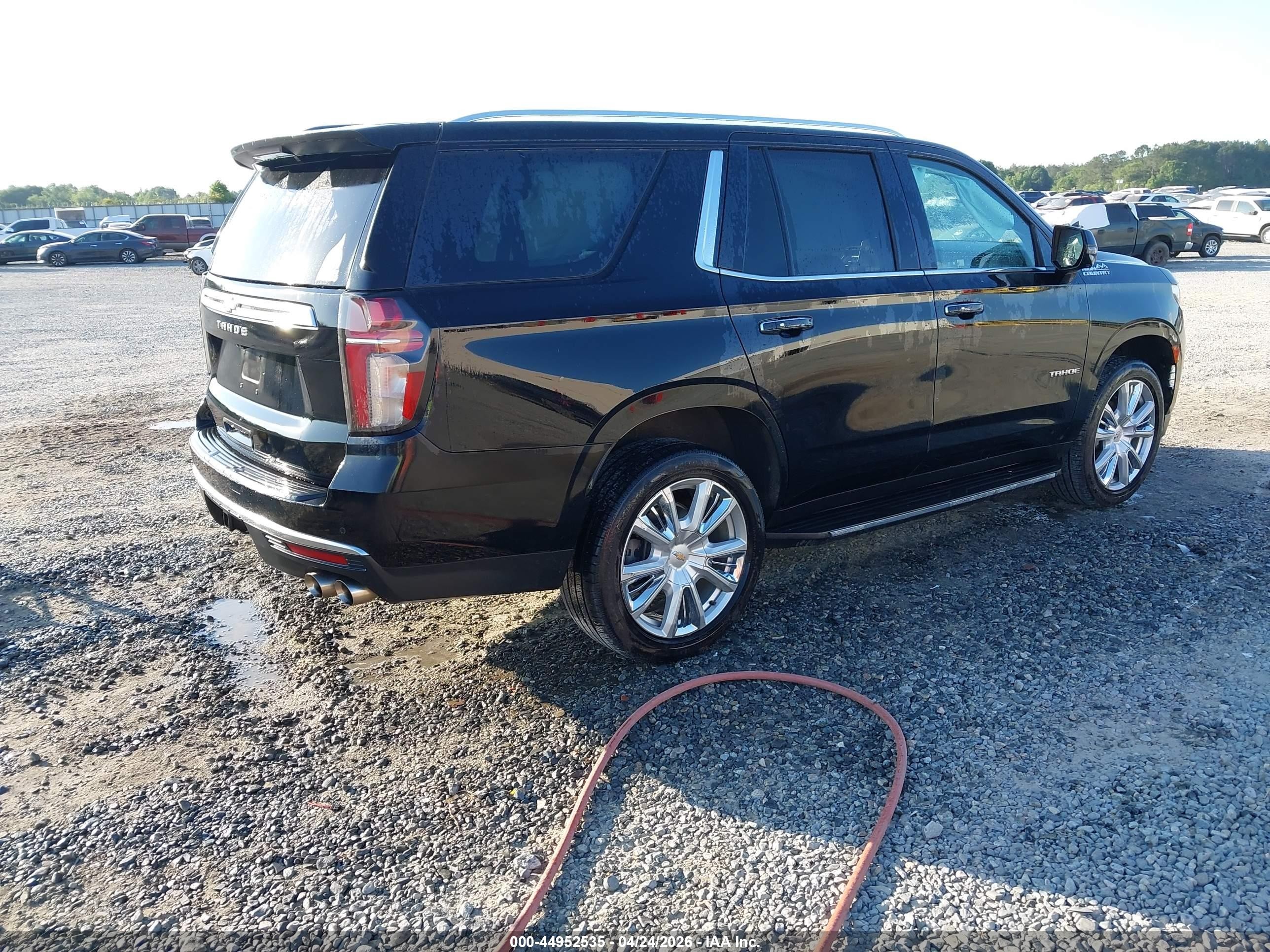 2021 Chevrolet Tahoe 2wd High Country Black vin: 1GNSCTKL7MR110402