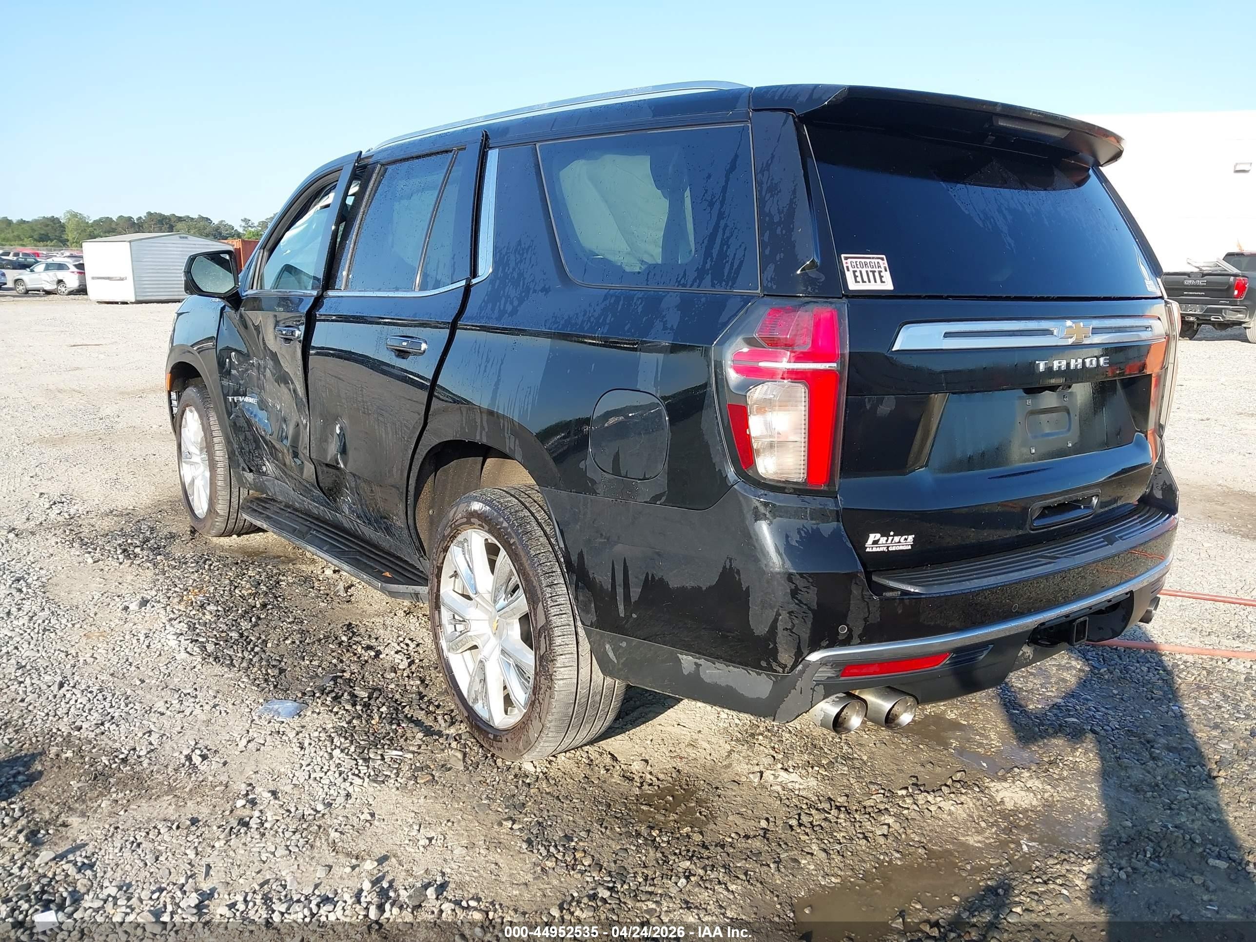2021 Chevrolet Tahoe 2wd High Country Black vin: 1GNSCTKL7MR110402