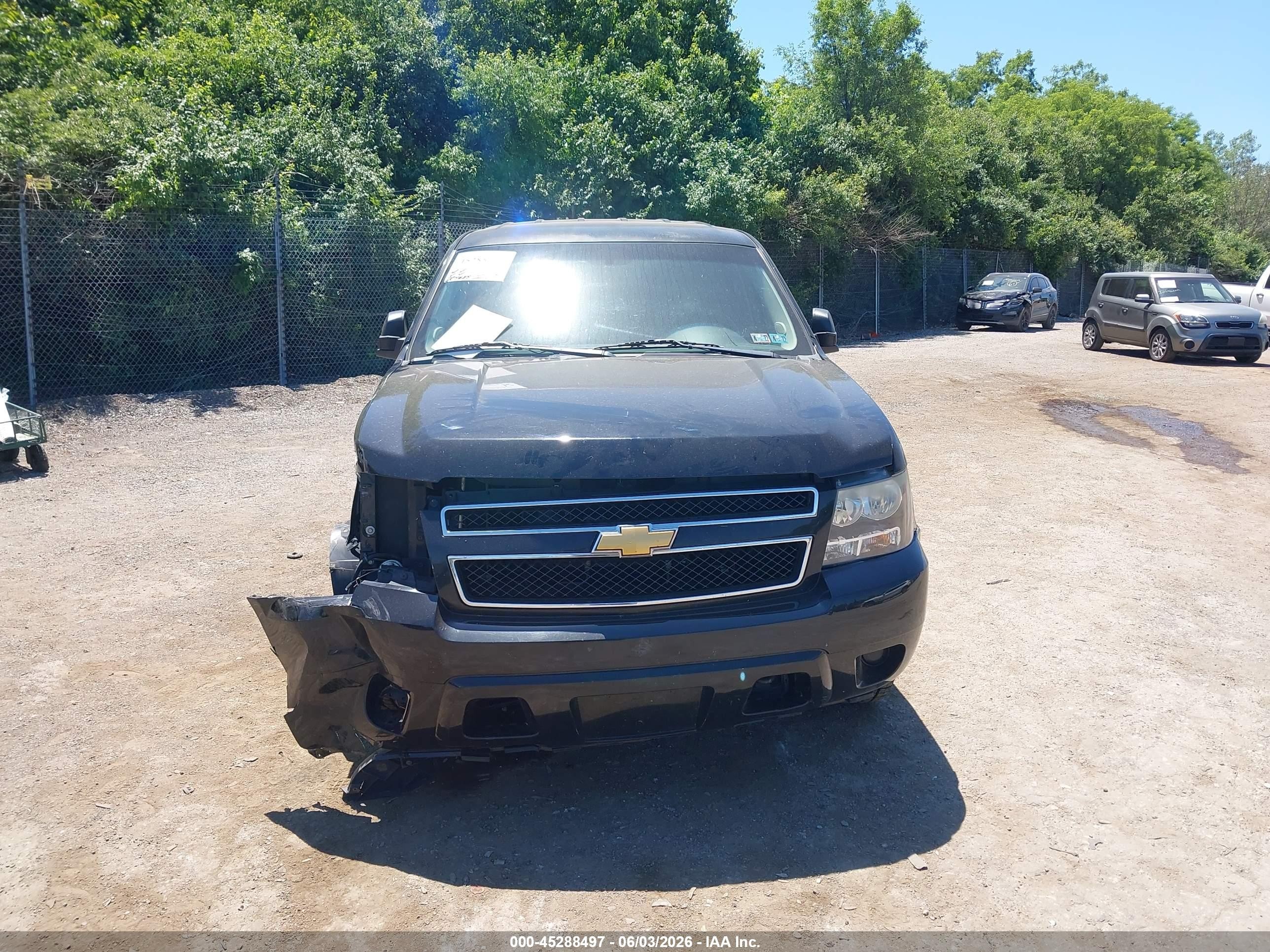 2013 Chevrolet Tahoe Commercial Fleet Black vin: 1GNSK2E02DR291391