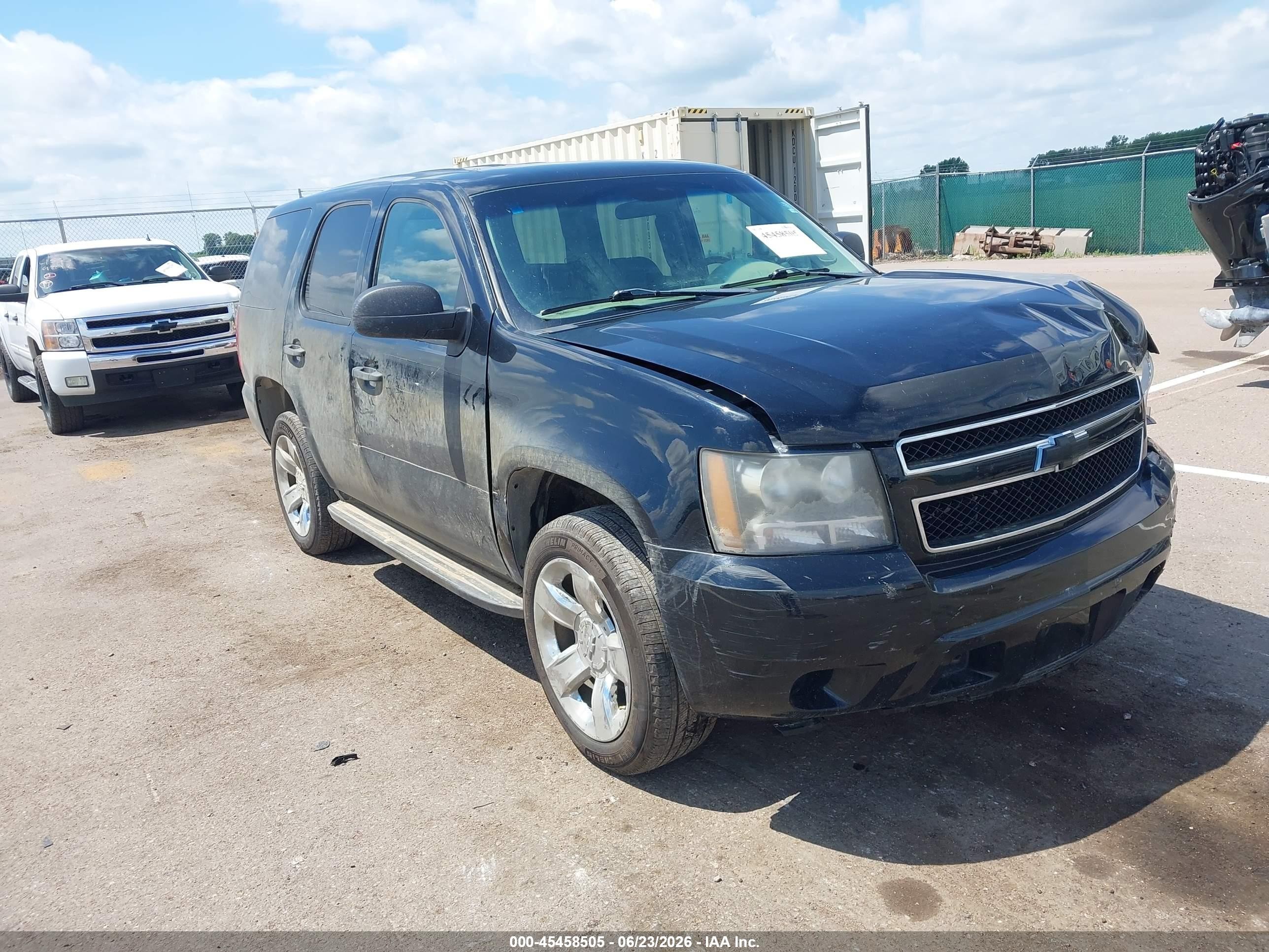 2011 Chevrolet Tahoe Commercial Black vin: 1GNSK2E04BR318264