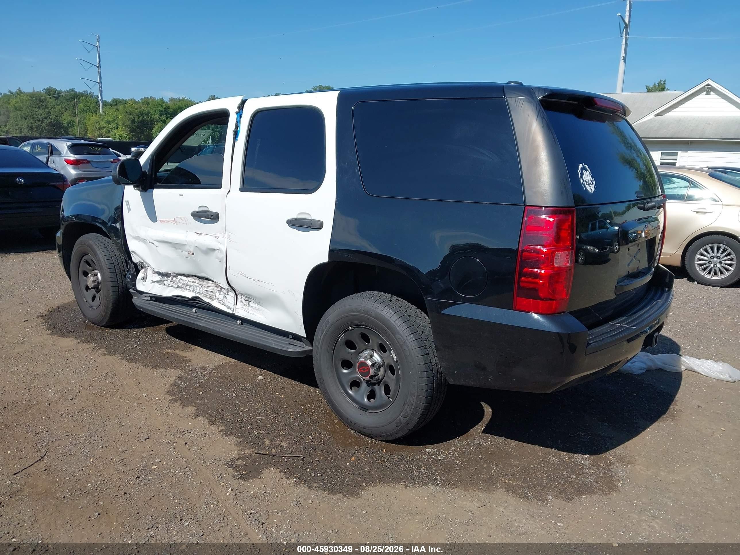 2014 Chevrolet Tahoe Commercial Black vin: 1GNSK2E06ER196916