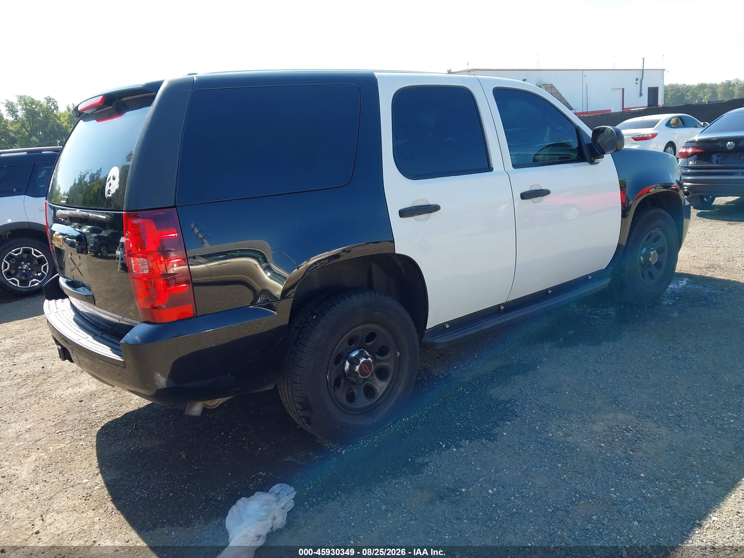 2014 Chevrolet Tahoe Commercial Black vin: 1GNSK2E06ER196916