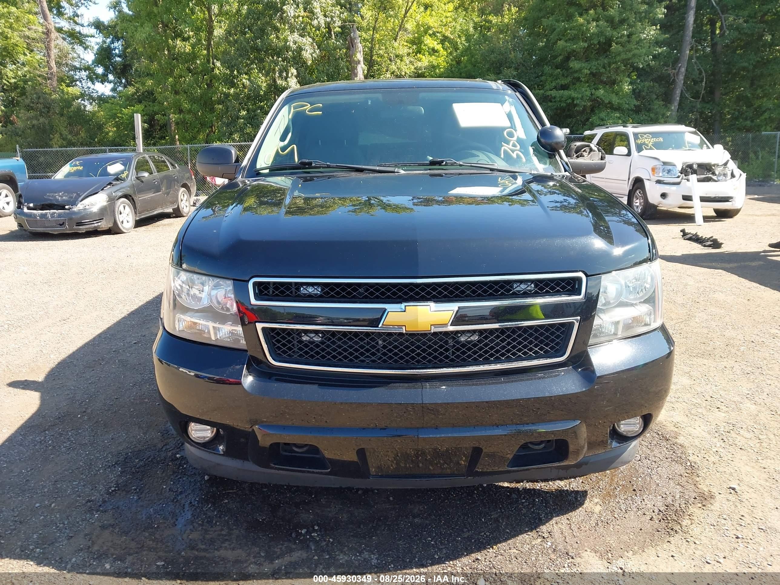 2014 Chevrolet Tahoe Commercial Black vin: 1GNSK2E06ER196916