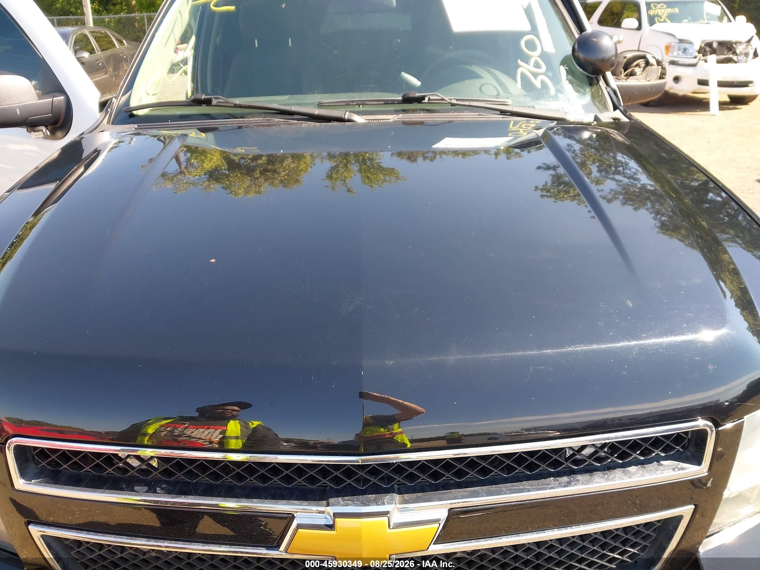 2014 Chevrolet Tahoe Commercial Black vin: 1GNSK2E06ER196916